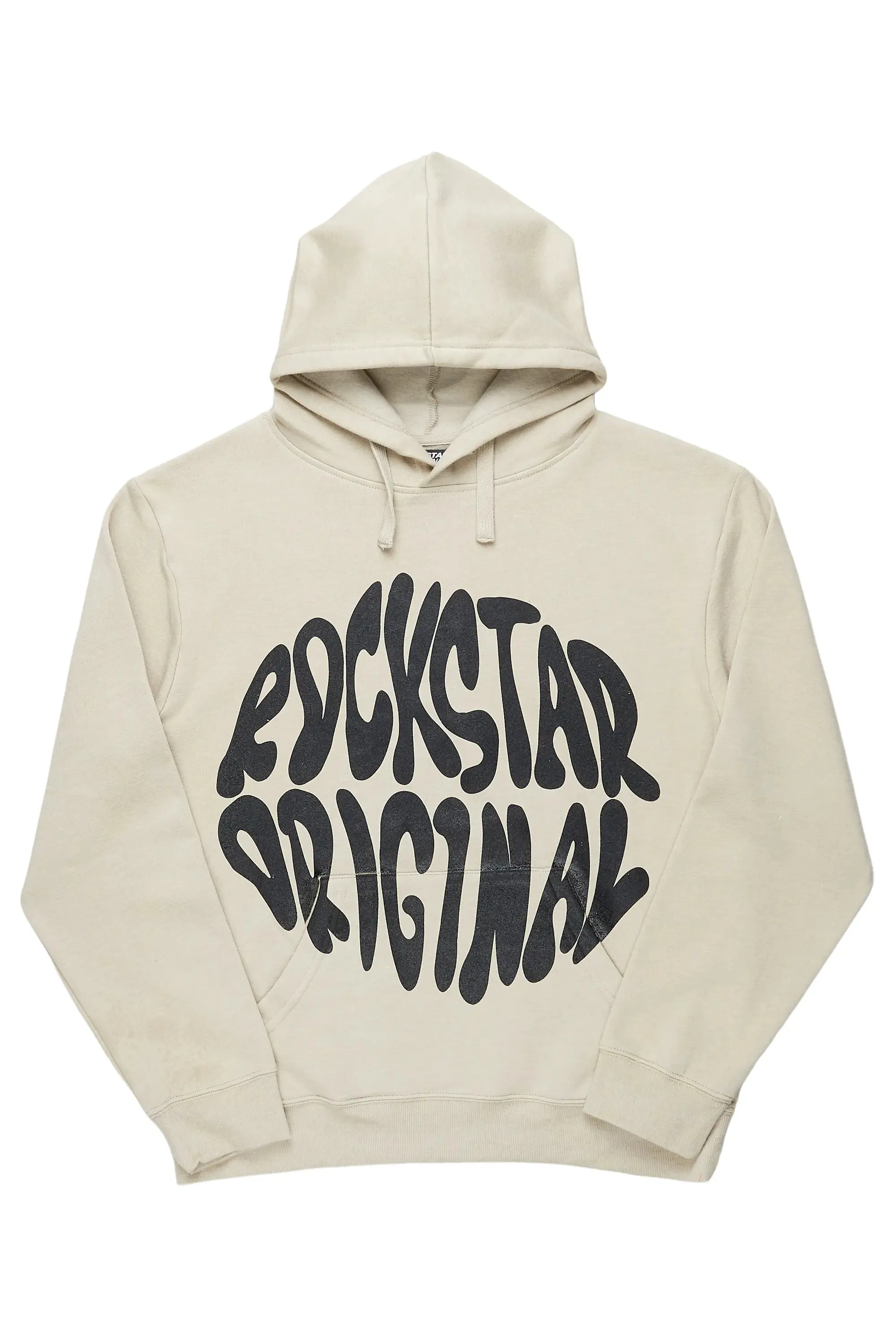Maynor Beige Oversized Hoodie sold by Rockstar Original