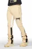 Yarden Black/Beige T-Shirt Stacked Flare Track Set sold by Rockstar Original
