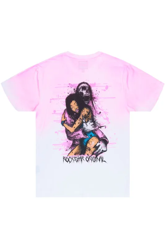 Demonia White Graphic T-Shirt sold by Rockstar Original