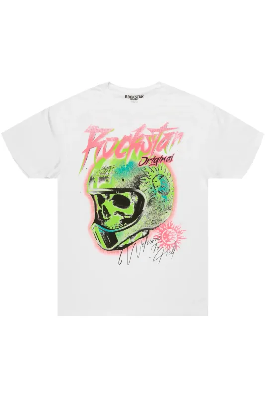 Ciro White Graphic T-Shirt sold by Rockstar Original