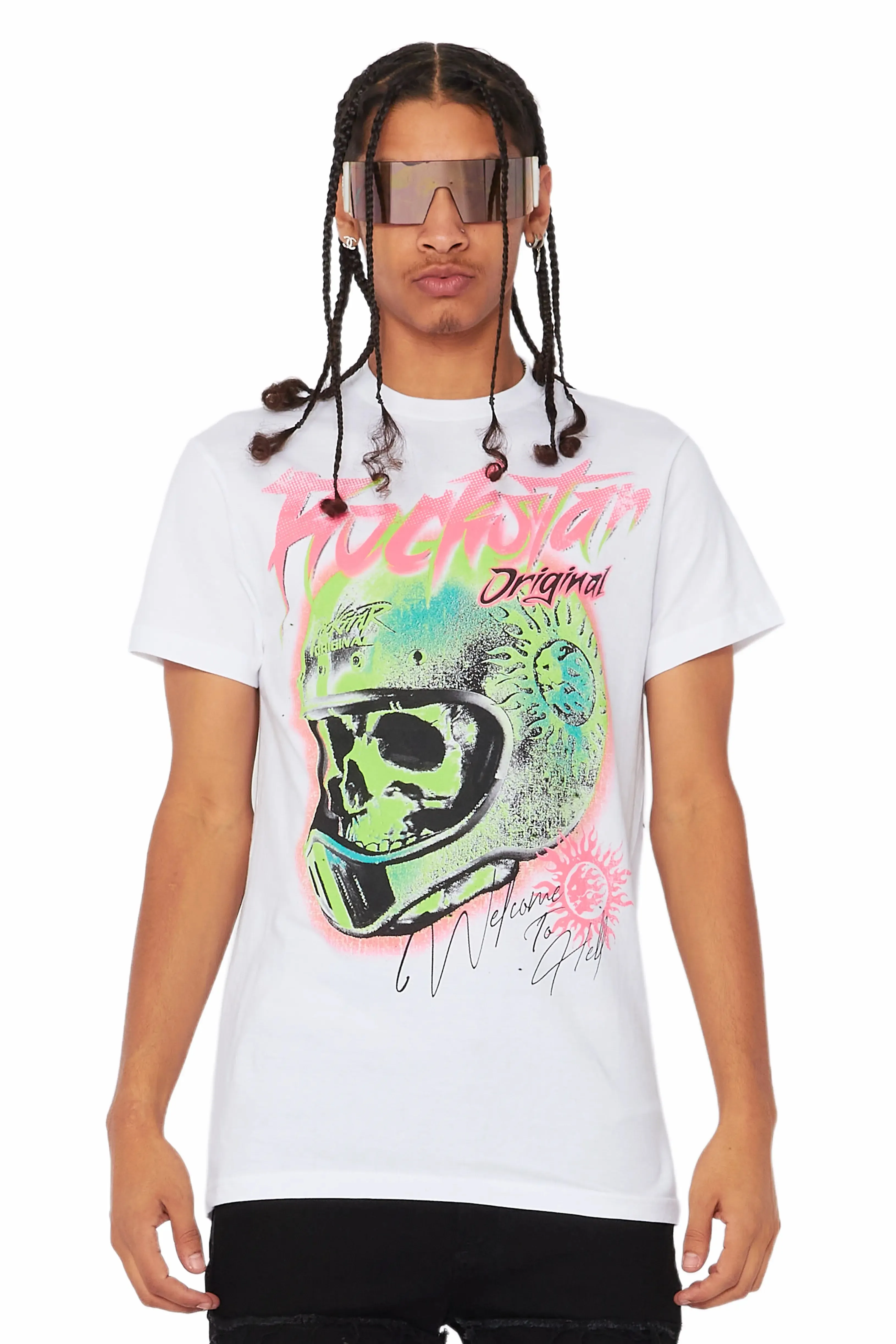 Ciro White Graphic T-Shirt sold by Rockstar Original product image thumbnail 2