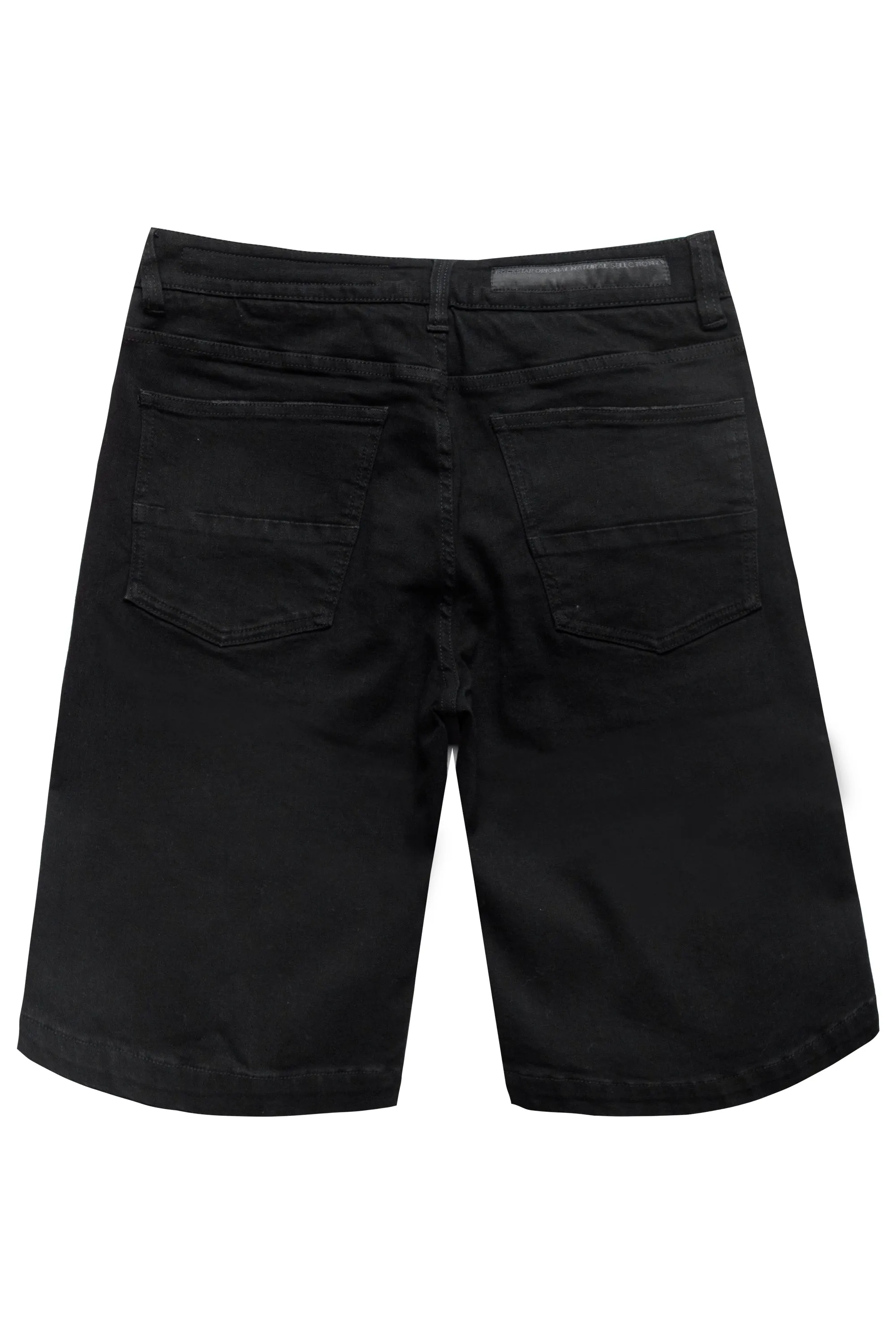 Oscar Denim Short- Black sold by Rockstar Original product image thumbnail 3