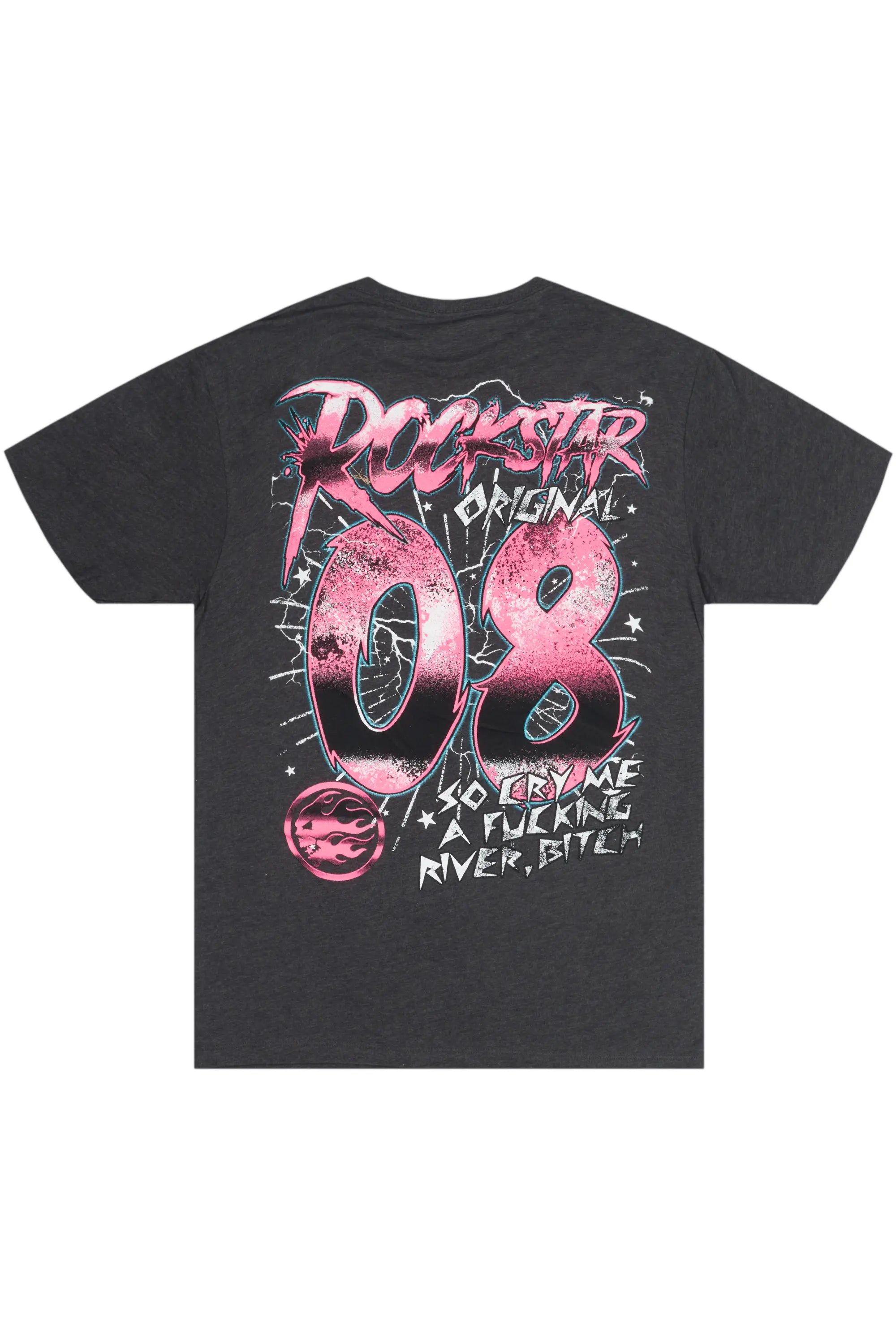 Ciro Charcoal Graphic T-Shirt sold by Rockstar Original product image thumbnail 5