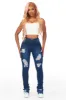 Samuka Dark Wash Super Stacked Jean sold by Rockstar Original
