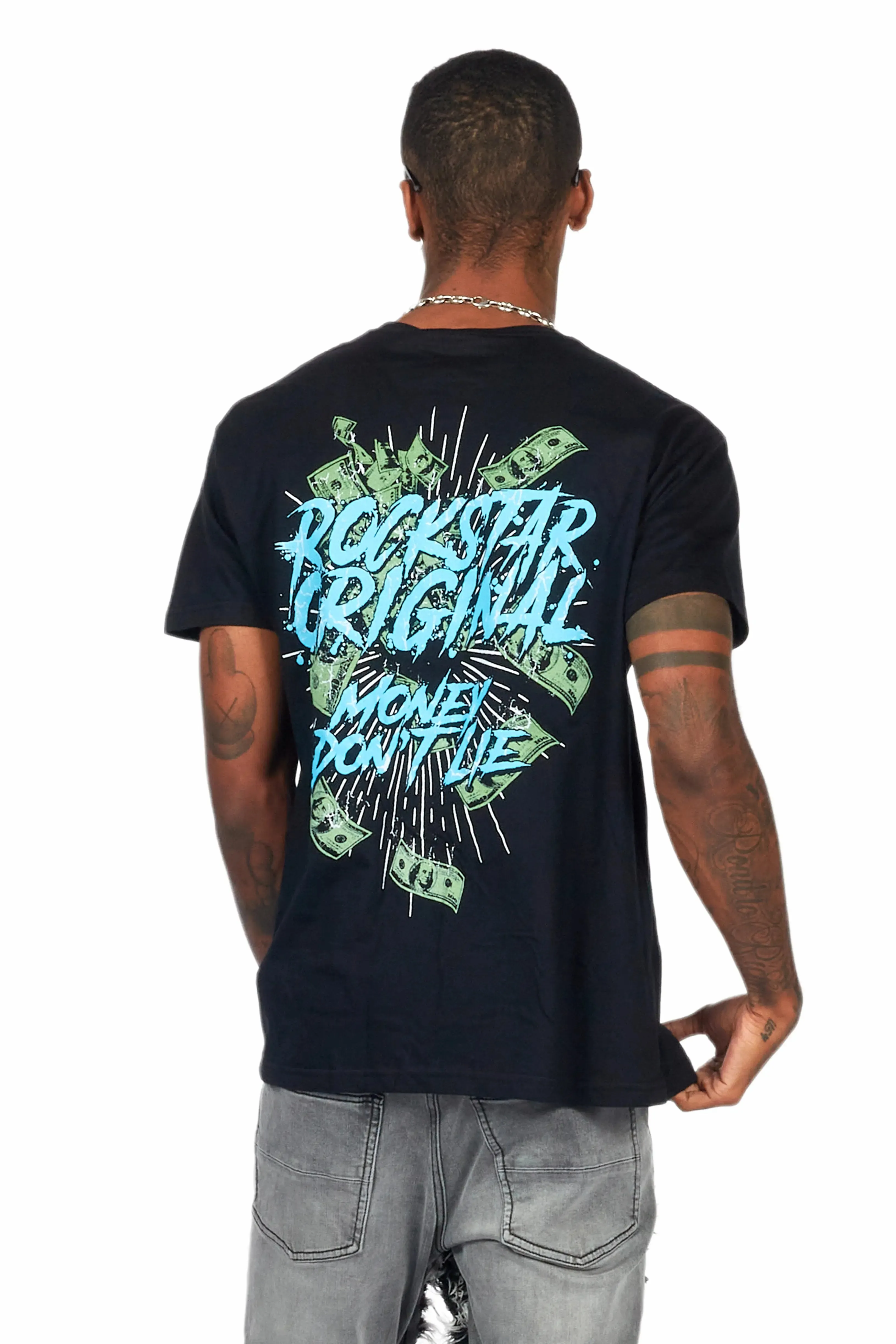 Lean Black Graphic T-Shirt sold by Rockstar Original product image thumbnail 5
