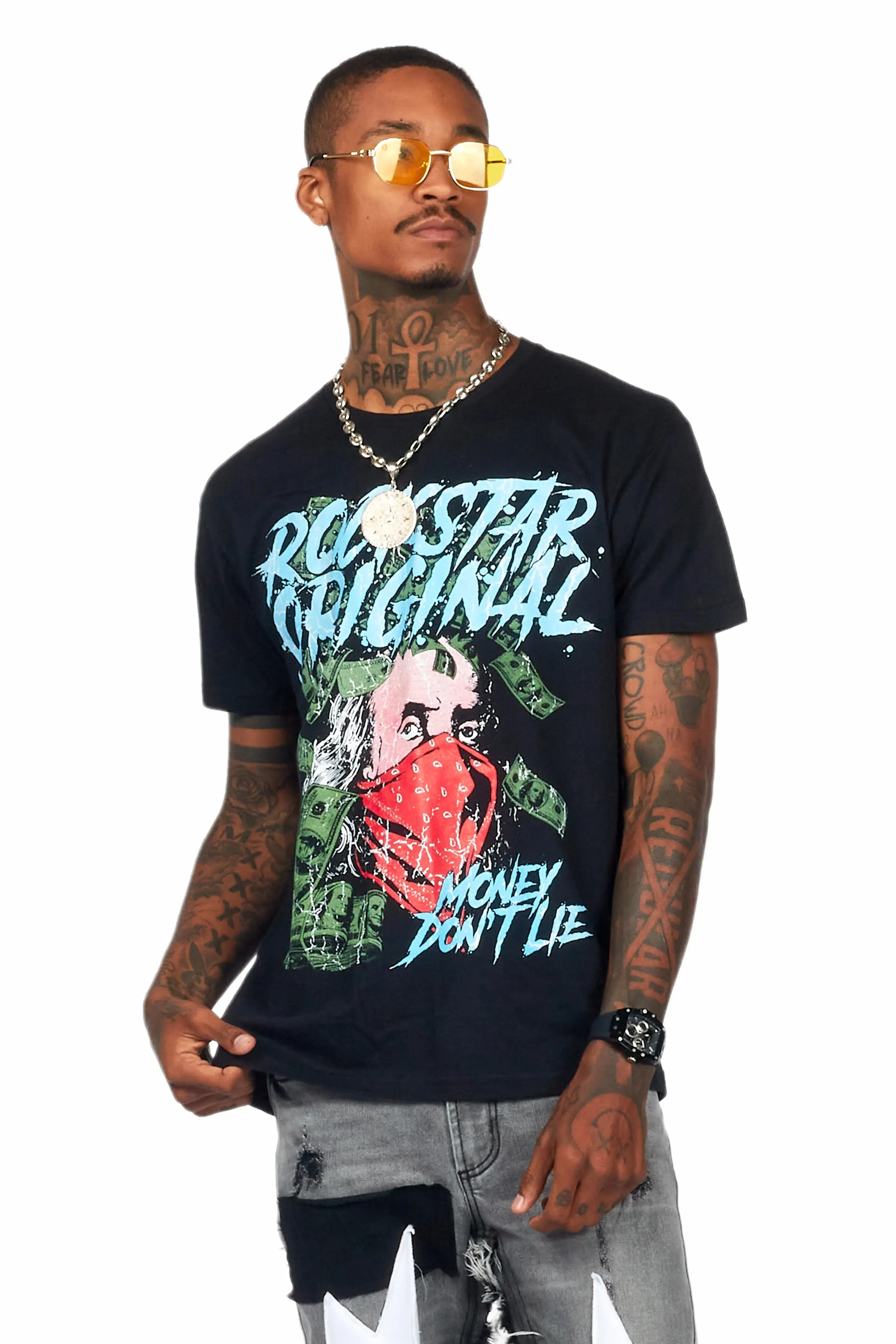 Lean Black Graphic T-Shirt sold by Rockstar Original