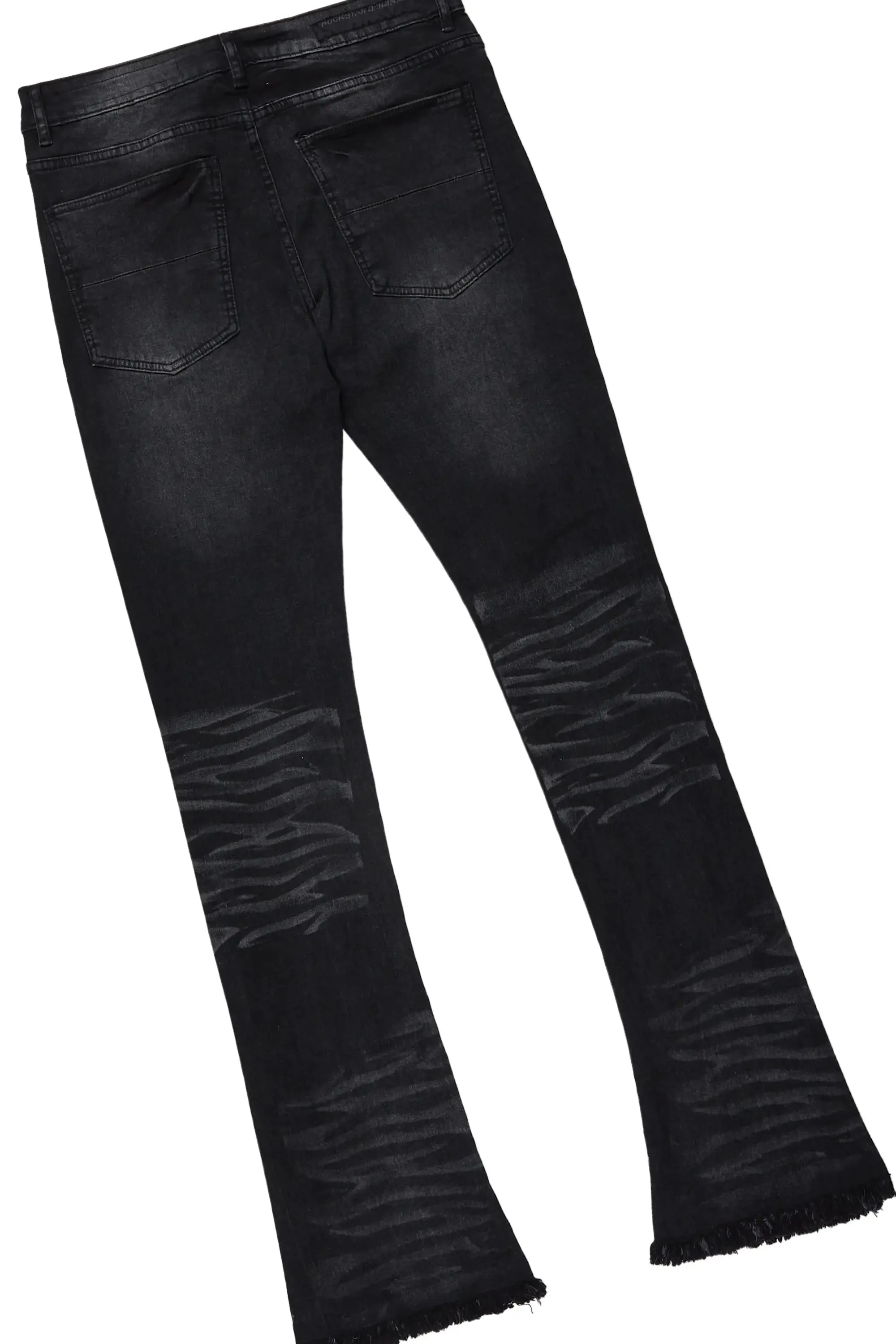 Brookwood Black T-Shirt/Stacked Flare Jean Set sold by Rockstar Original product image thumbnail 5