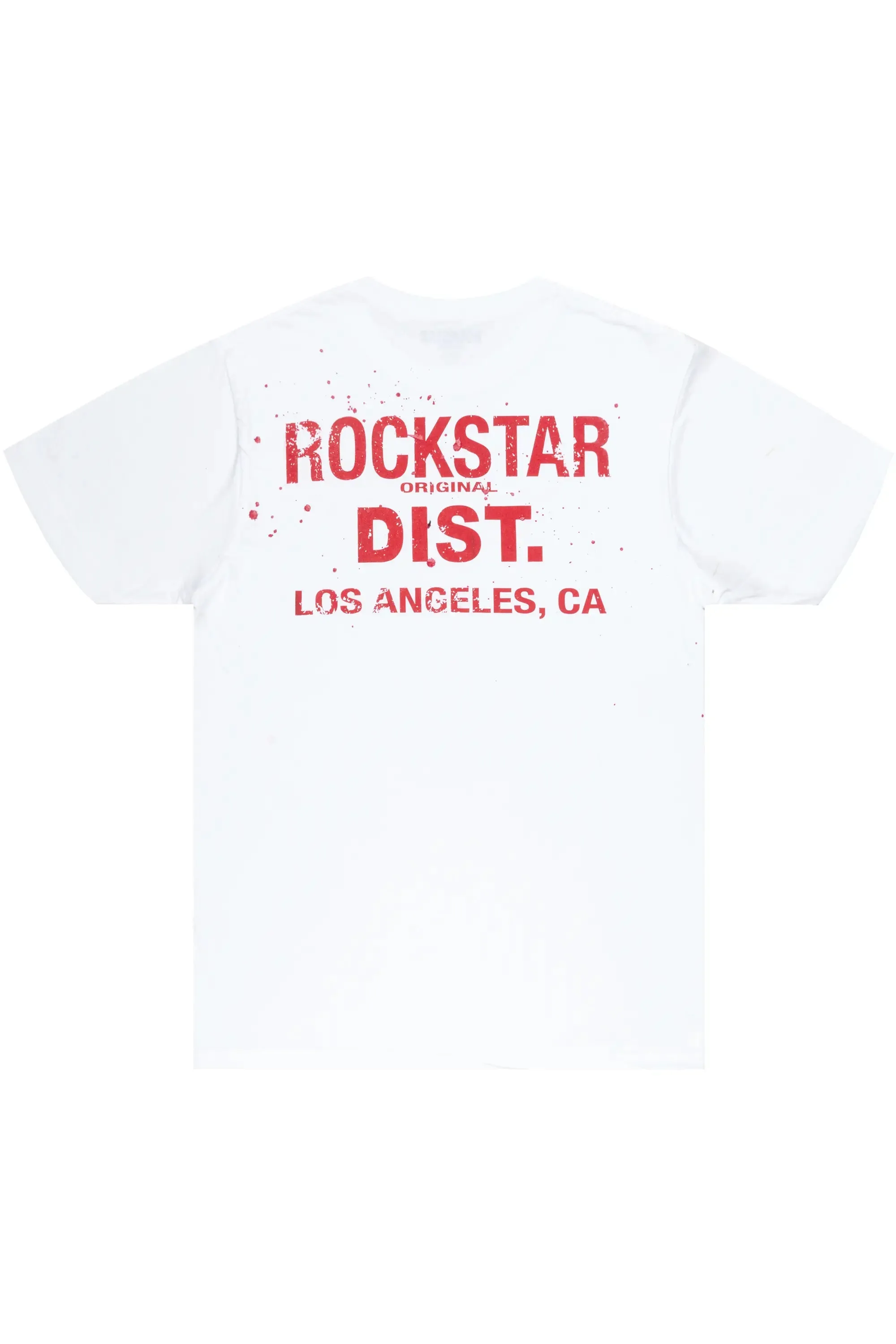 Teddy White/Red Graphic T-Shirt sold by Rockstar Original product image thumbnail 2