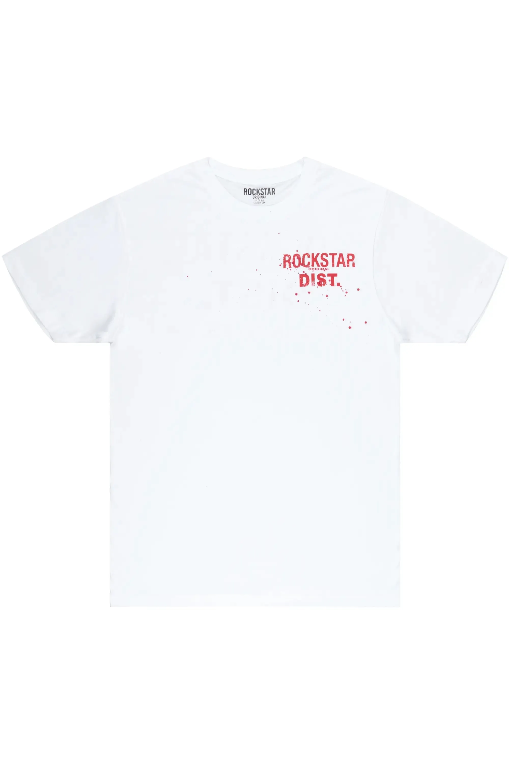 Teddy White/Red Graphic T-Shirt sold by Rockstar Original product image thumbnail 5