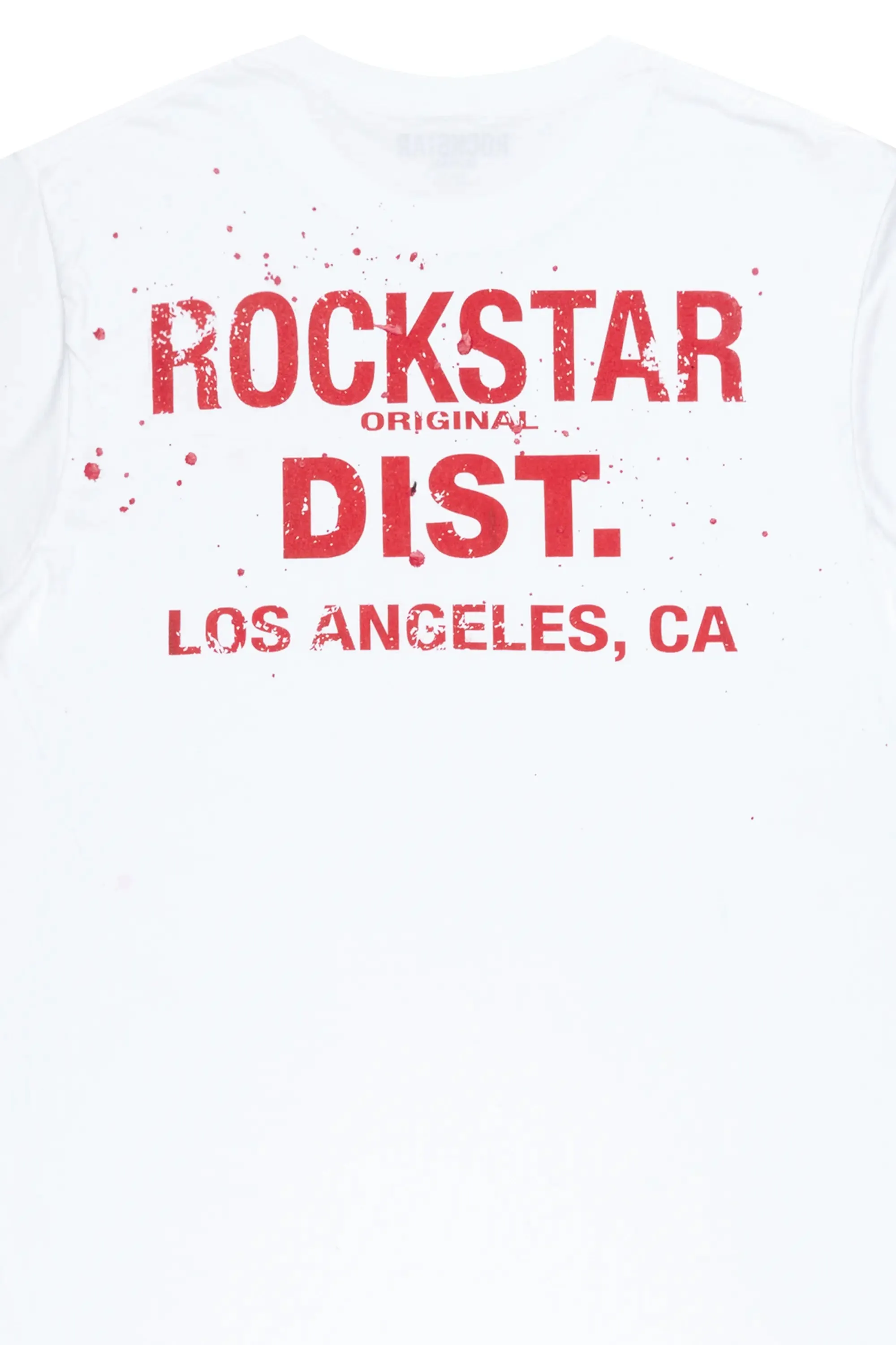 Teddy White/Red Graphic T-Shirt sold by Rockstar Original product image thumbnail 3