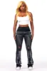 Maranda Black Stacked Flare Jean sold by Rockstar Original