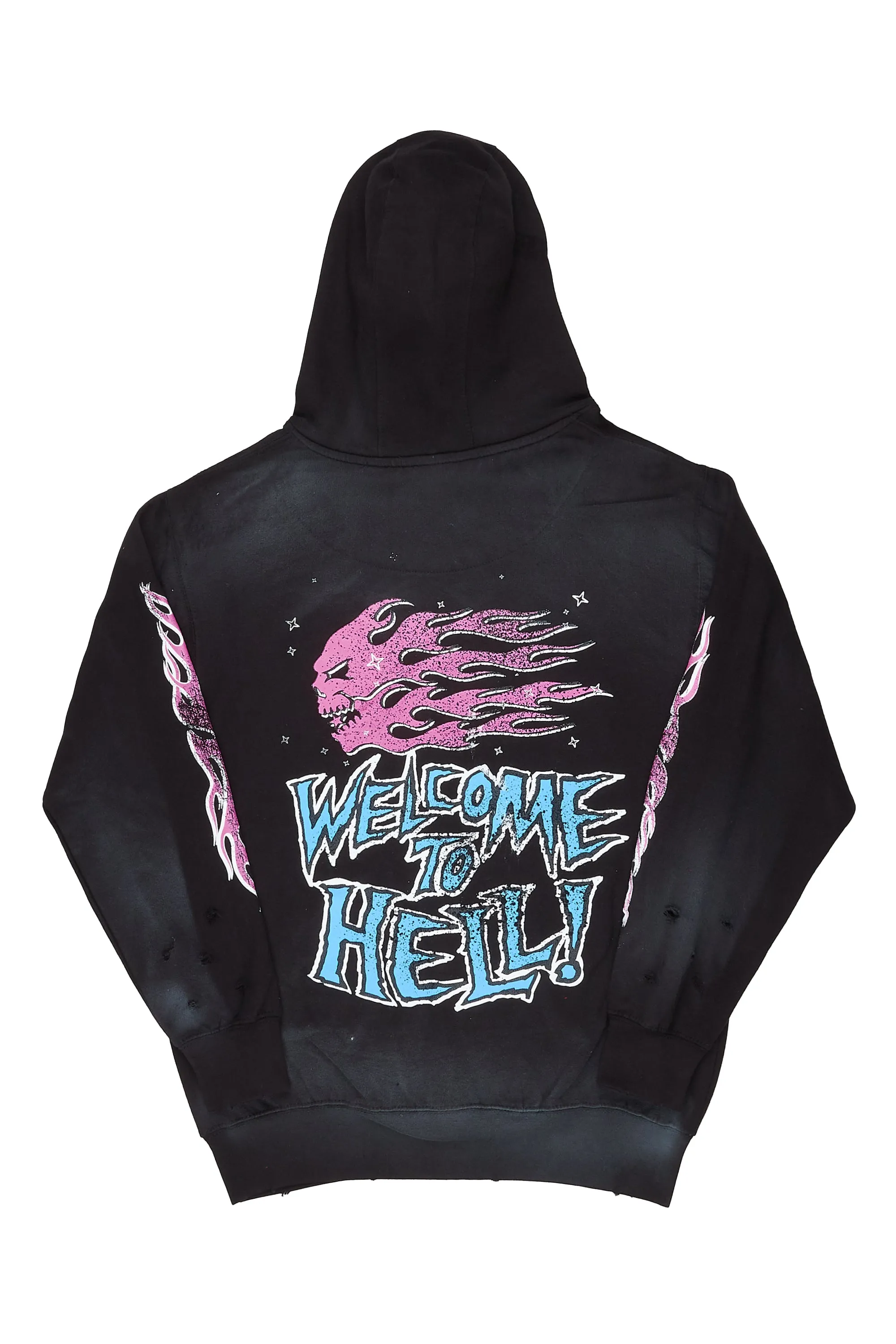 Gaston Black Graphic Hoodie sold by Rockstar Original product image thumbnail 2