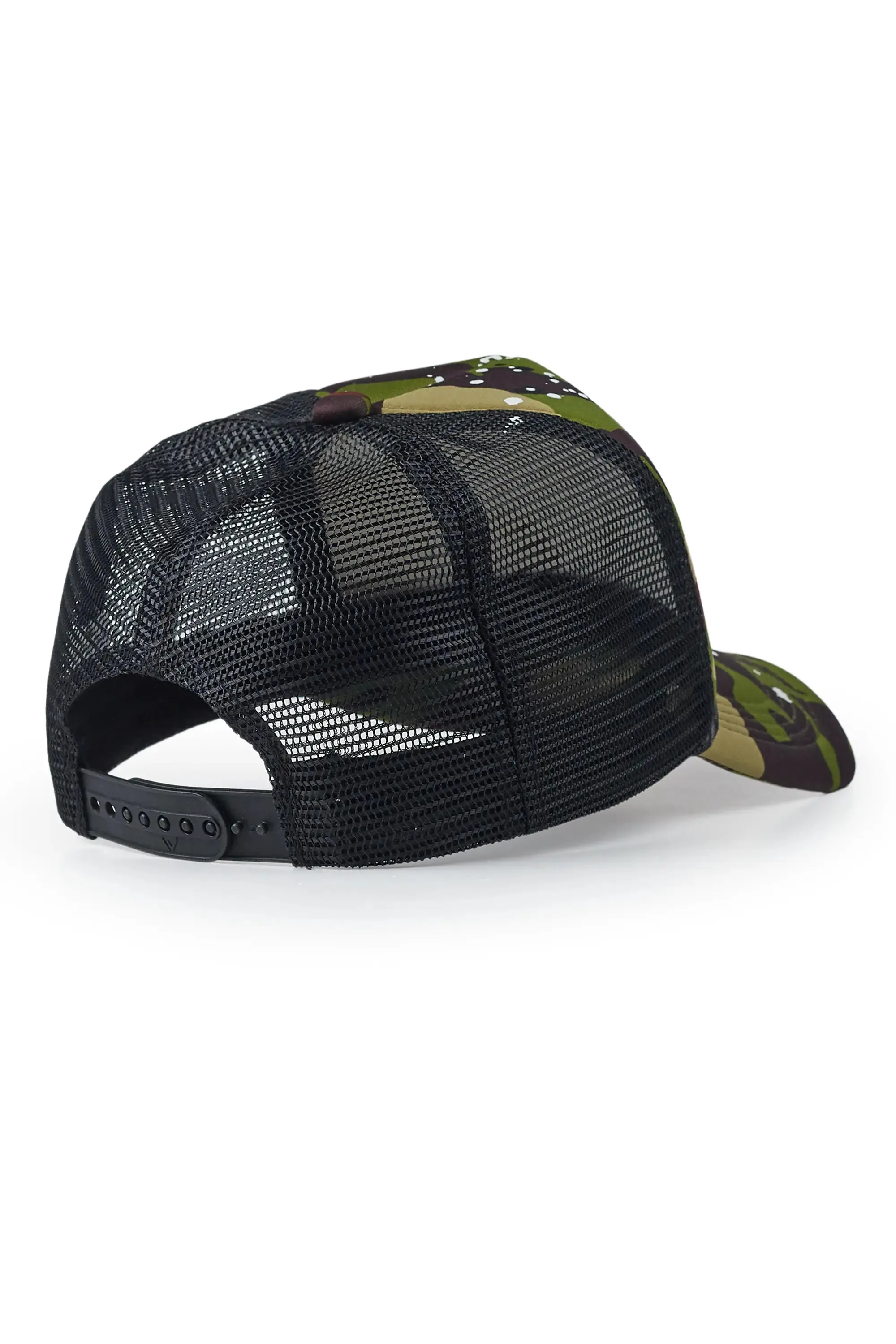 Sharnae Black/Camo Trucker Hat sold by Rockstar Original product image thumbnail 3