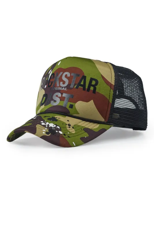 Sharnae Black/Camo Trucker Hat sold by Rockstar Original