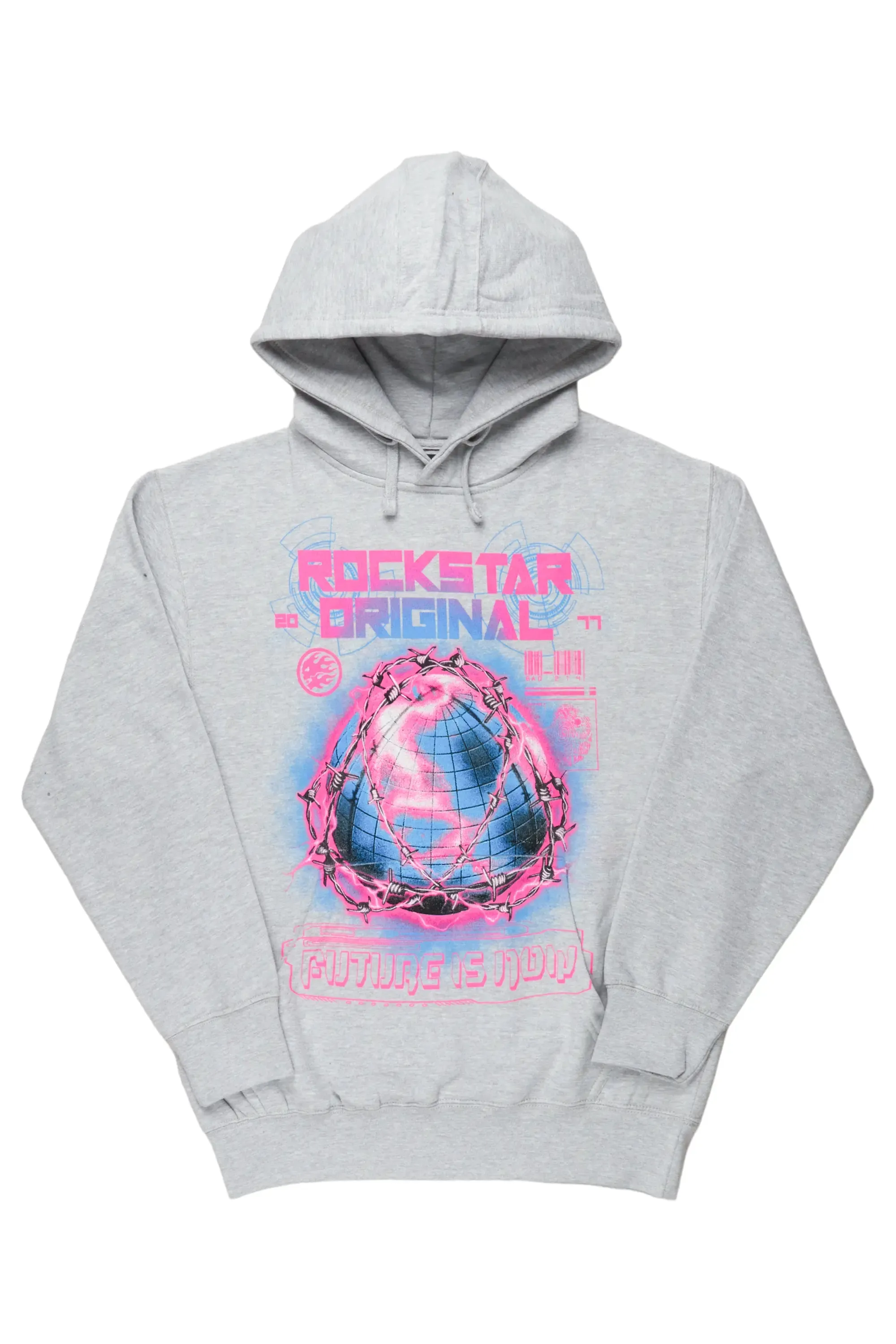 Digital Heather Grey Graphic Hoodie sold by Rockstar Original product image thumbnail 2