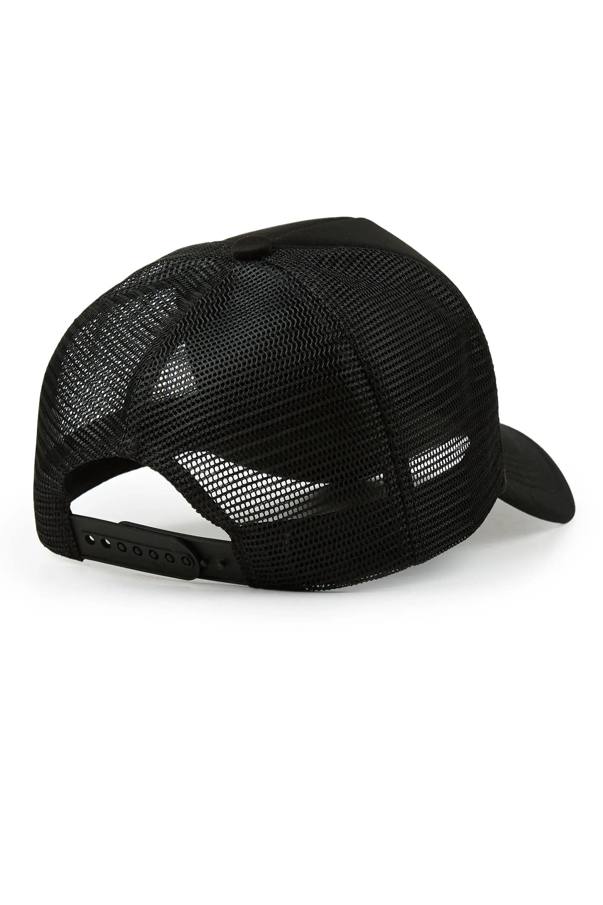 Gangsta Black Trucker Hat sold by Rockstar Original product image thumbnail 3