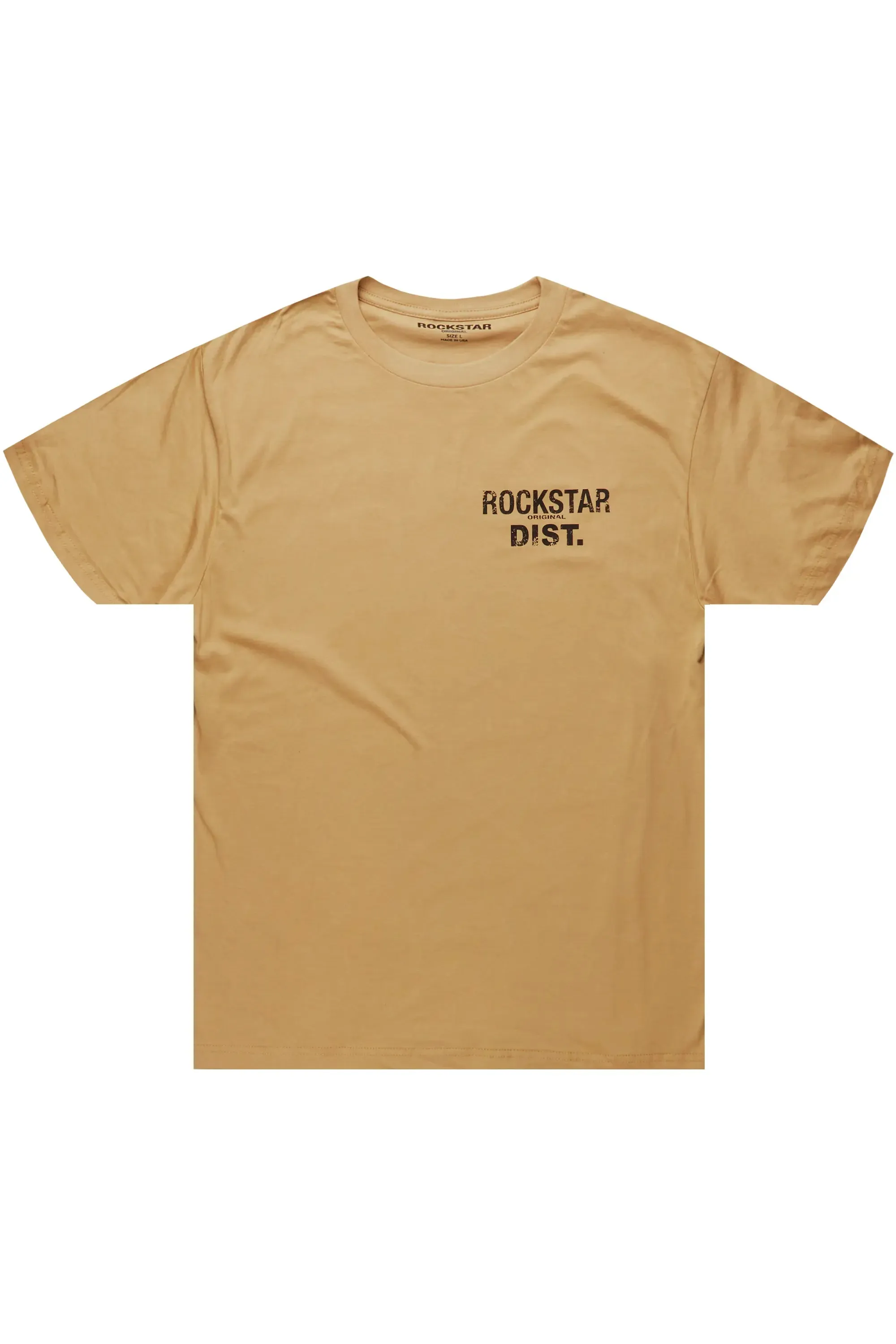 Lake Beige/Black Graphic T-Shirt sold by Rockstar Original product image thumbnail 2