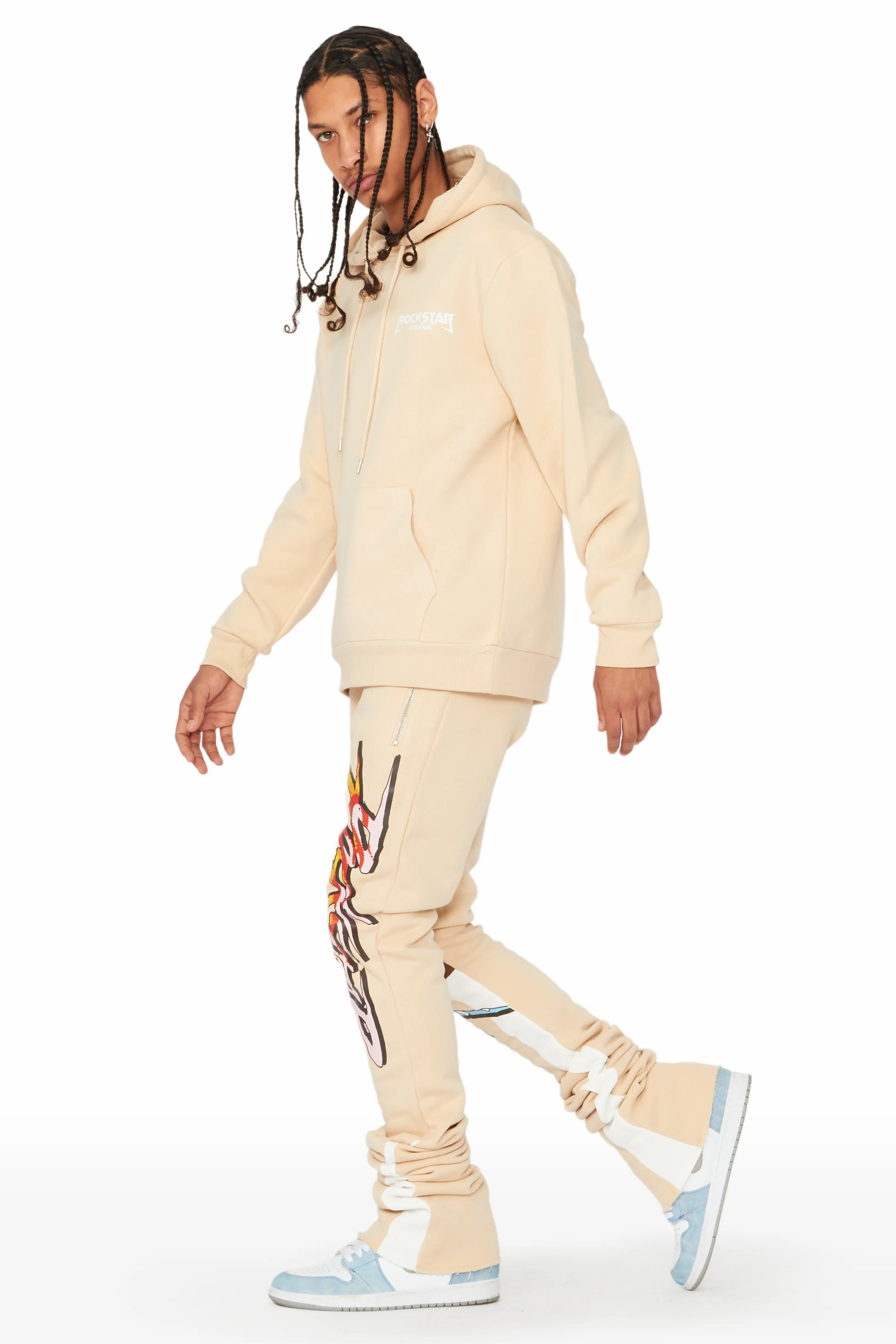 Cormac Beige Super Stacked Track Set sold by Rockstar Original product image thumbnail 5