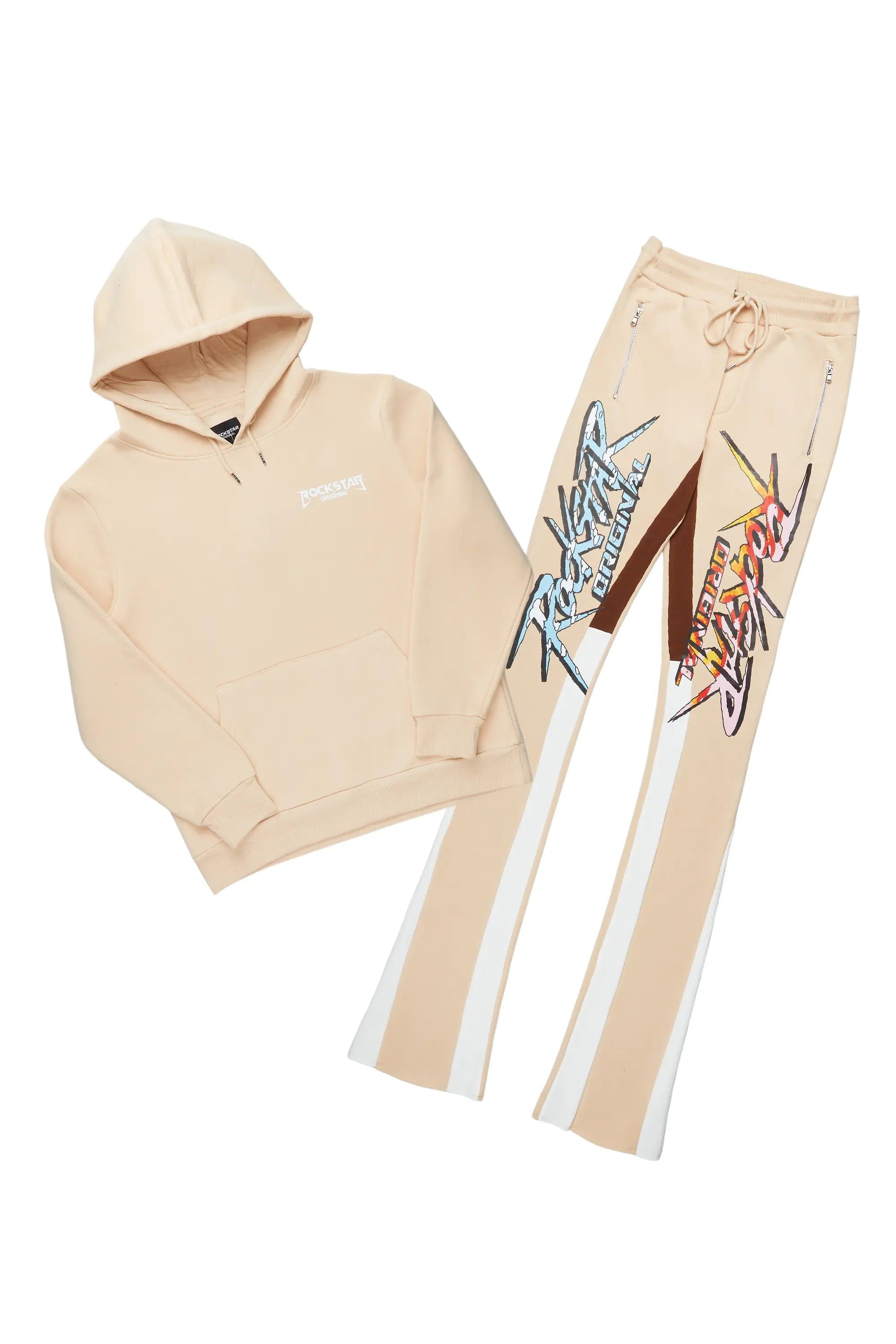 Cormac Beige Super Stacked Track Set sold by Rockstar Original product image thumbnail 2