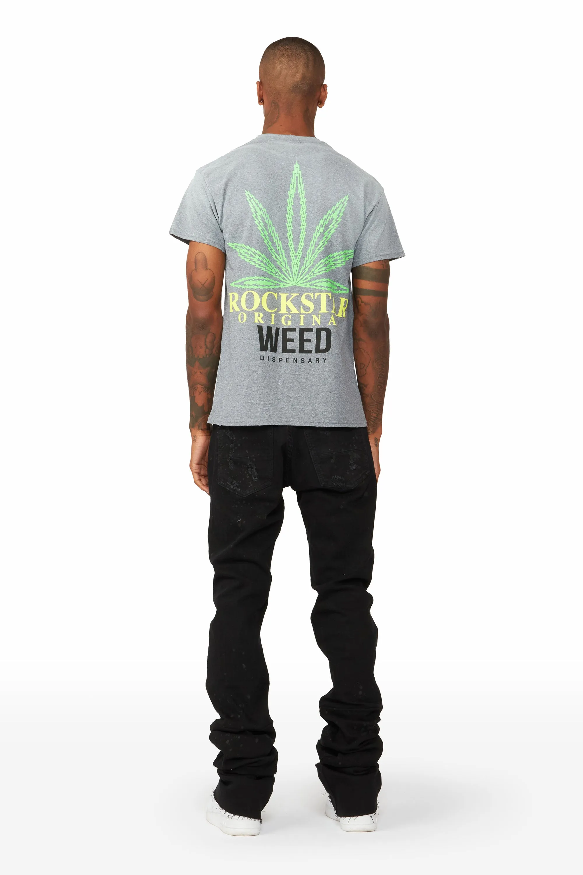 Chong Grey Graphic T-Shirt sold by Rockstar Original product image thumbnail 5