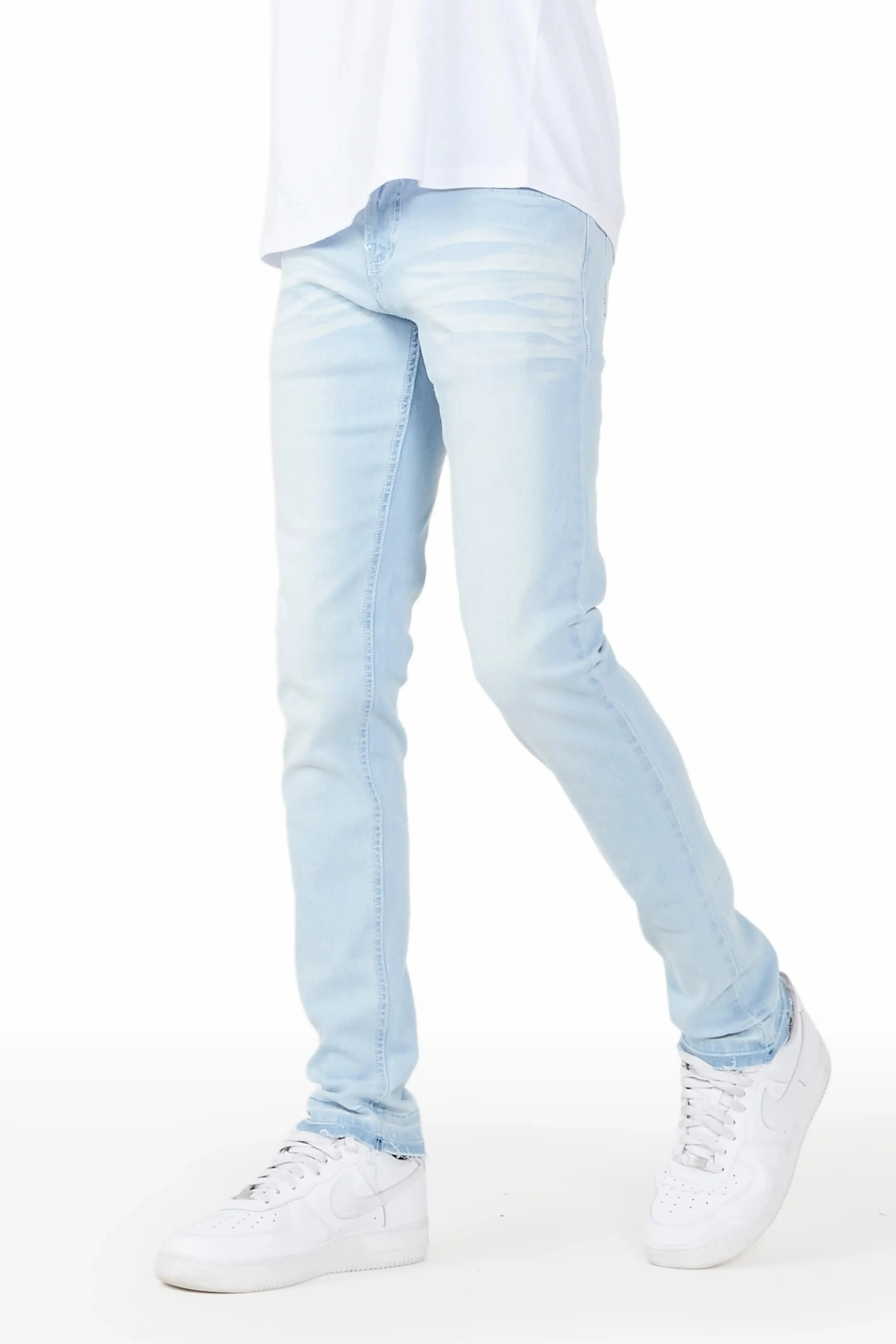 Jaecee Snow Ice Denim Jean sold by Rockstar Original