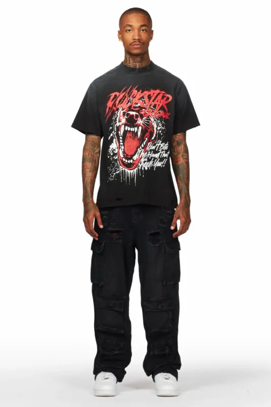 Kostini Dark Grey Baggy Fit Jean sold by Rockstar Original