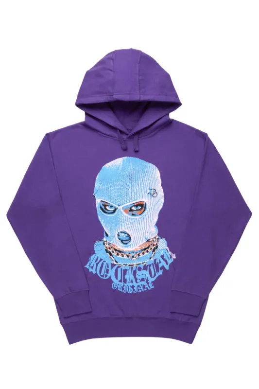 Murdra Purple Graphic Hoodie sold by Rockstar Original