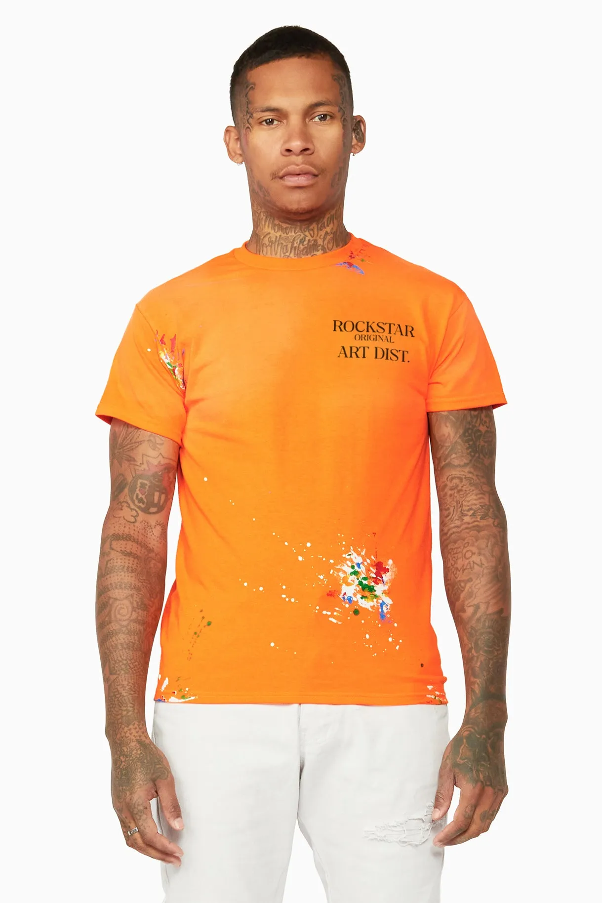 Palmer Orange Graphic T-Shirt sold by Rockstar Original product image thumbnail 2