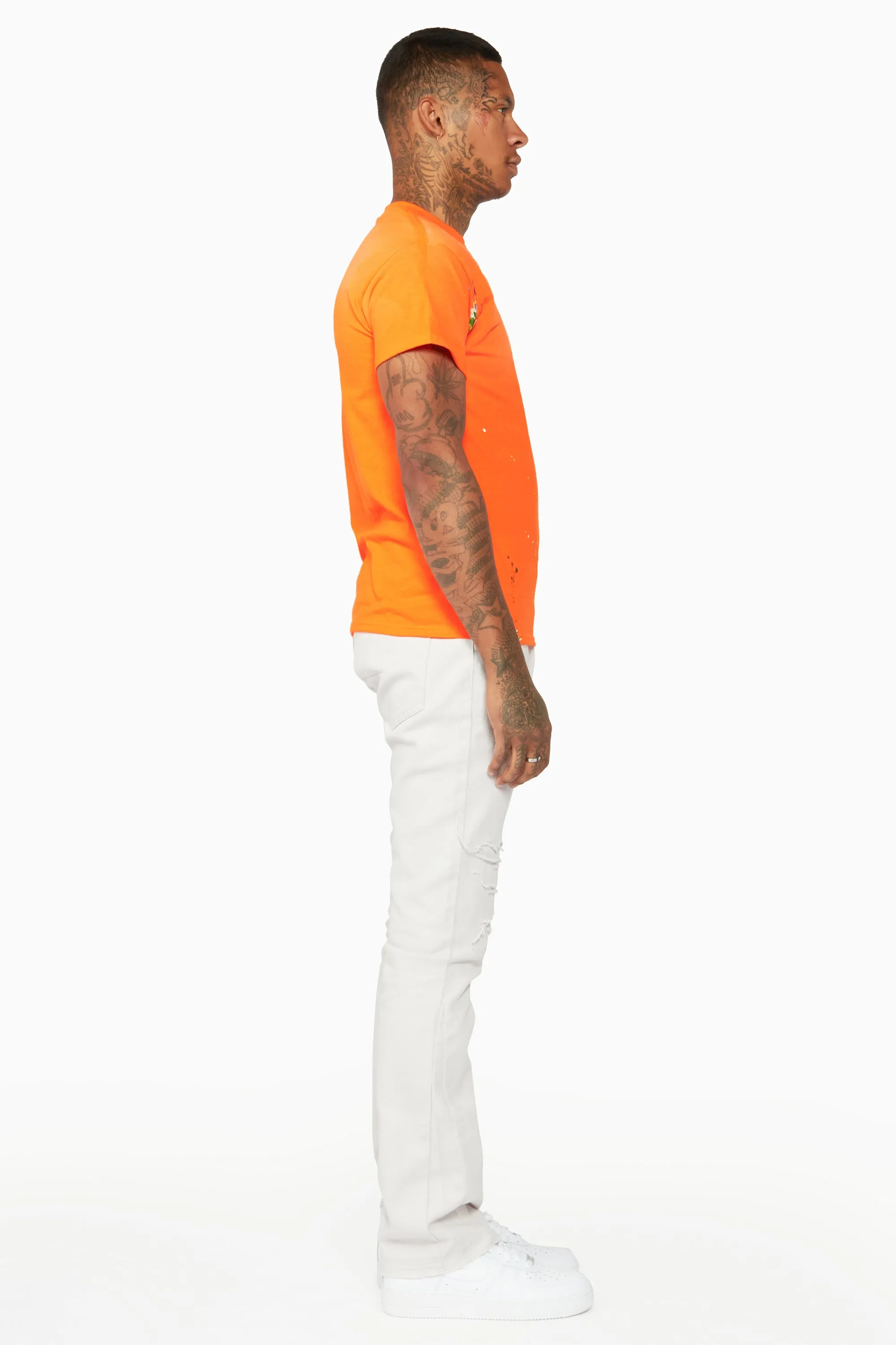 Palmer Orange Graphic T-Shirt sold by Rockstar Original product image thumbnail 4