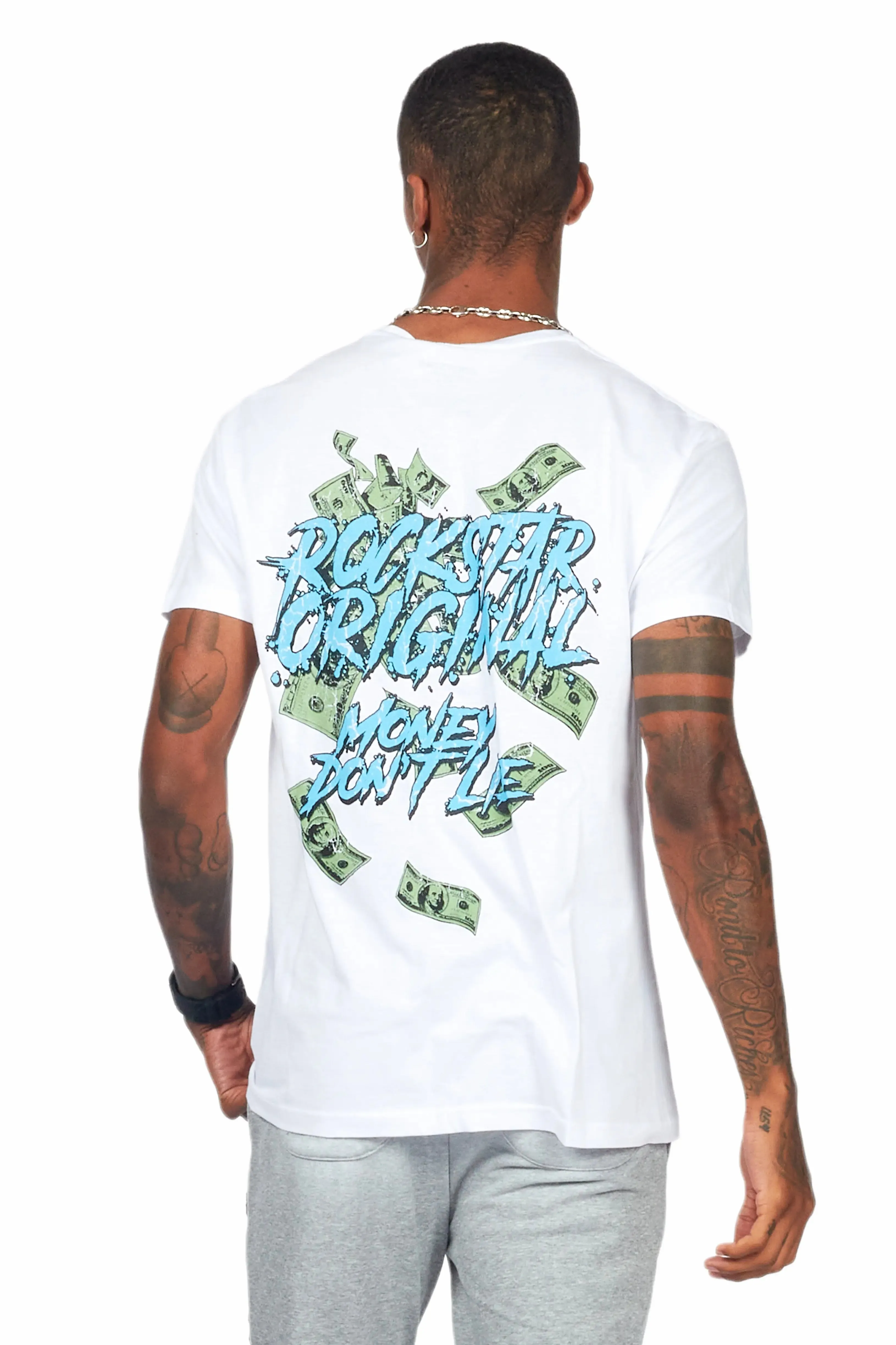 Lean White Graphic T-Shirt sold by Rockstar Original product image thumbnail 5