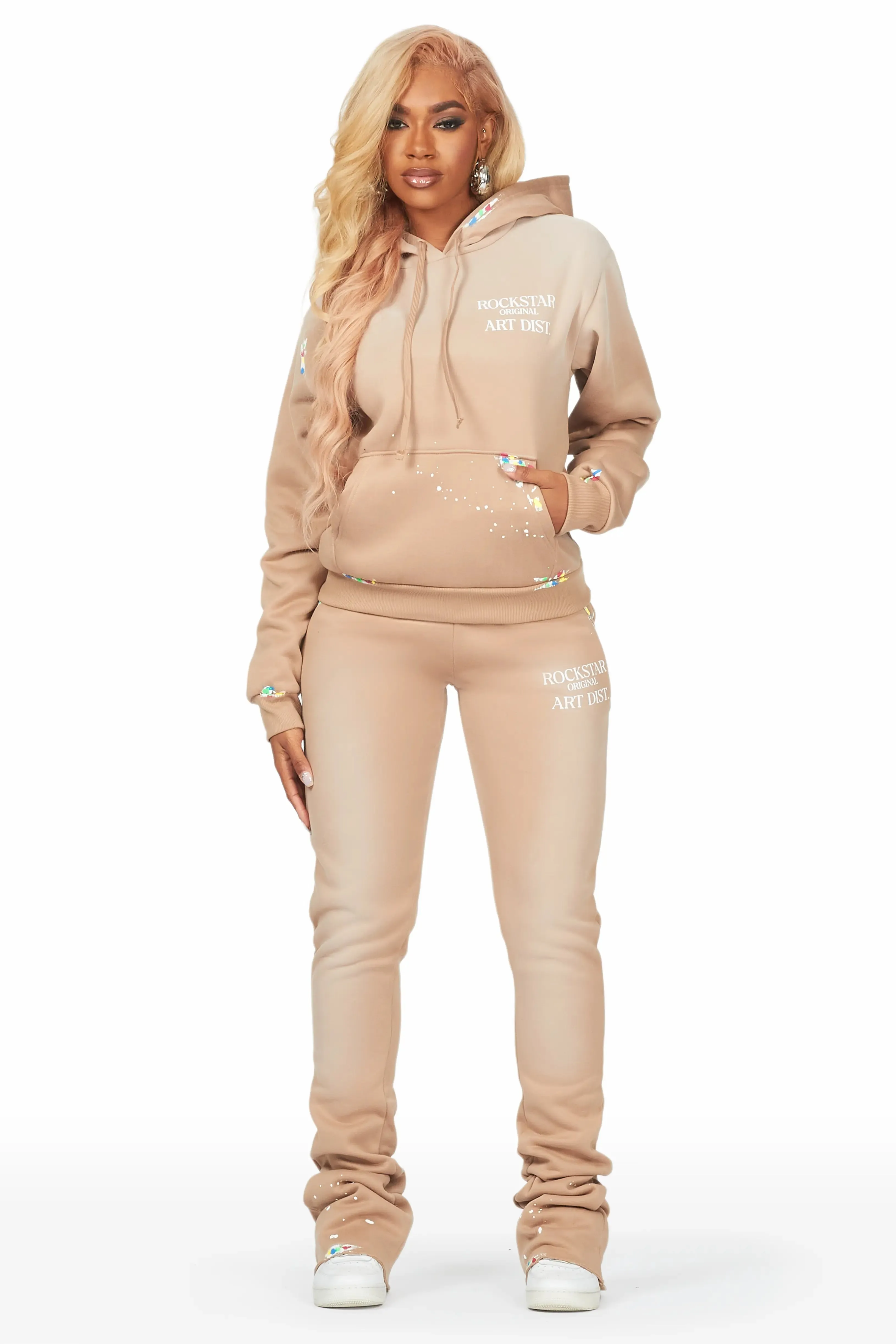 Nevaeh Tan Super Stacked Trackset sold by Rockstar Original product image thumbnail 5