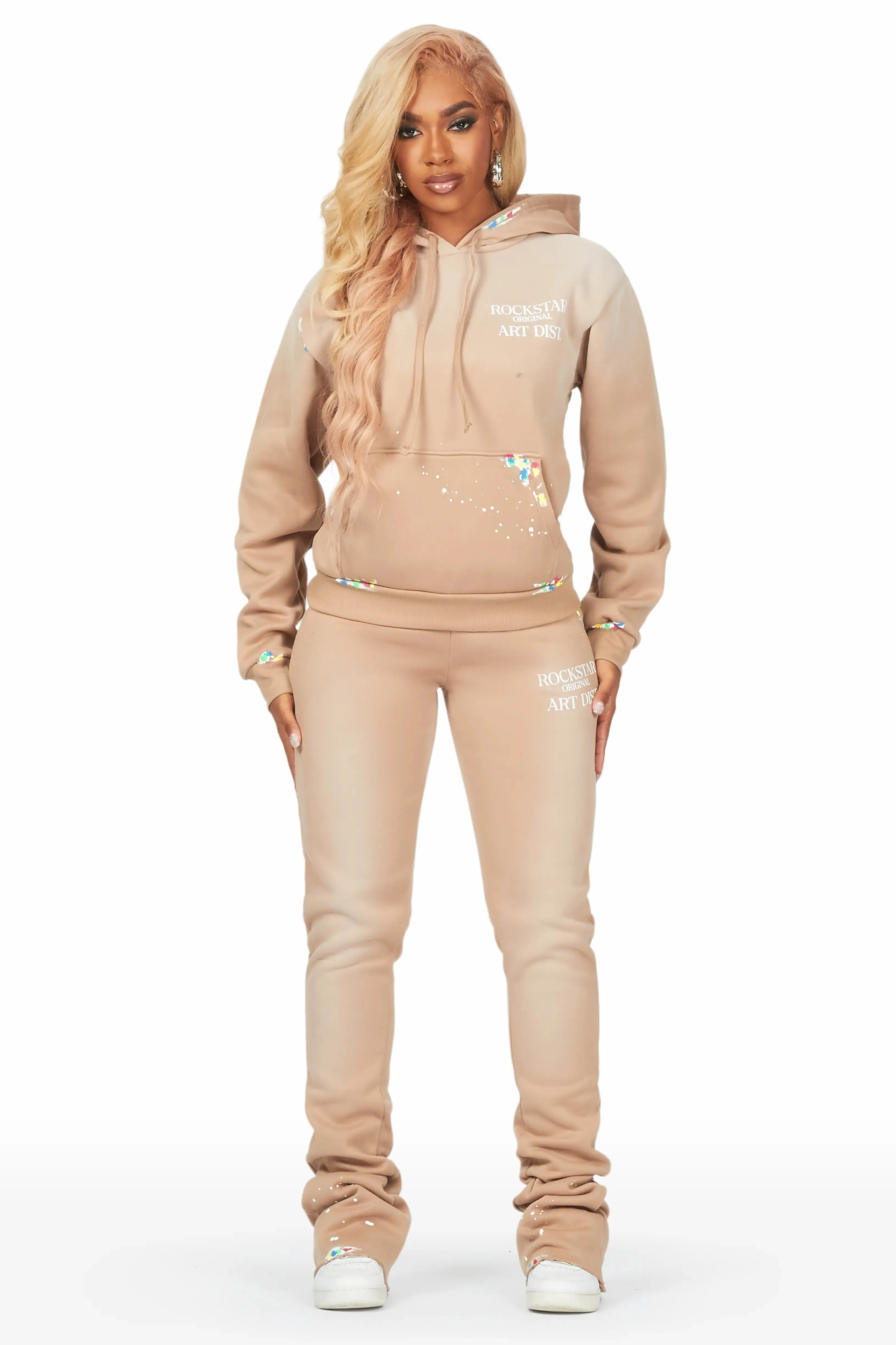 Nevaeh Tan Super Stacked Trackset sold by Rockstar Original product image thumbnail 2