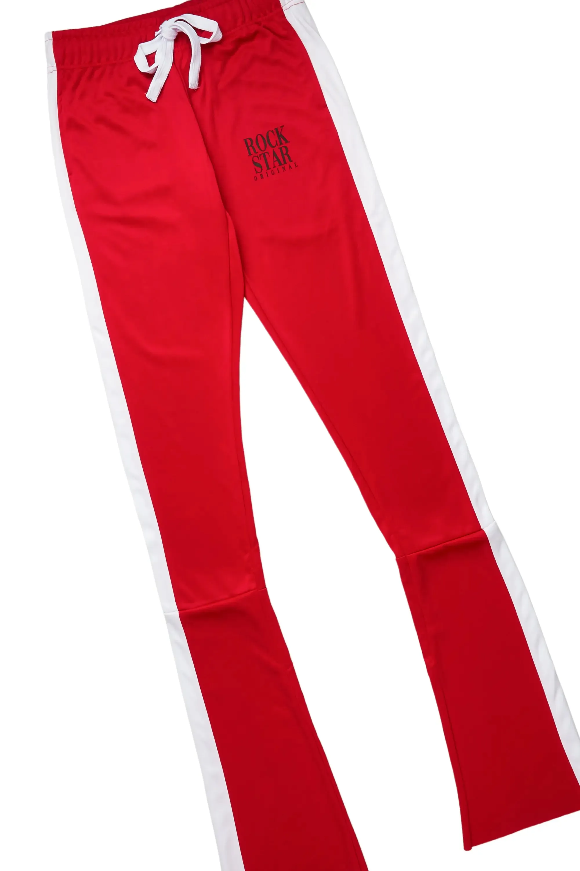 Dayte Nite White/Red Hoodie Super Stack Track Set sold by Rockstar Original product image thumbnail 4