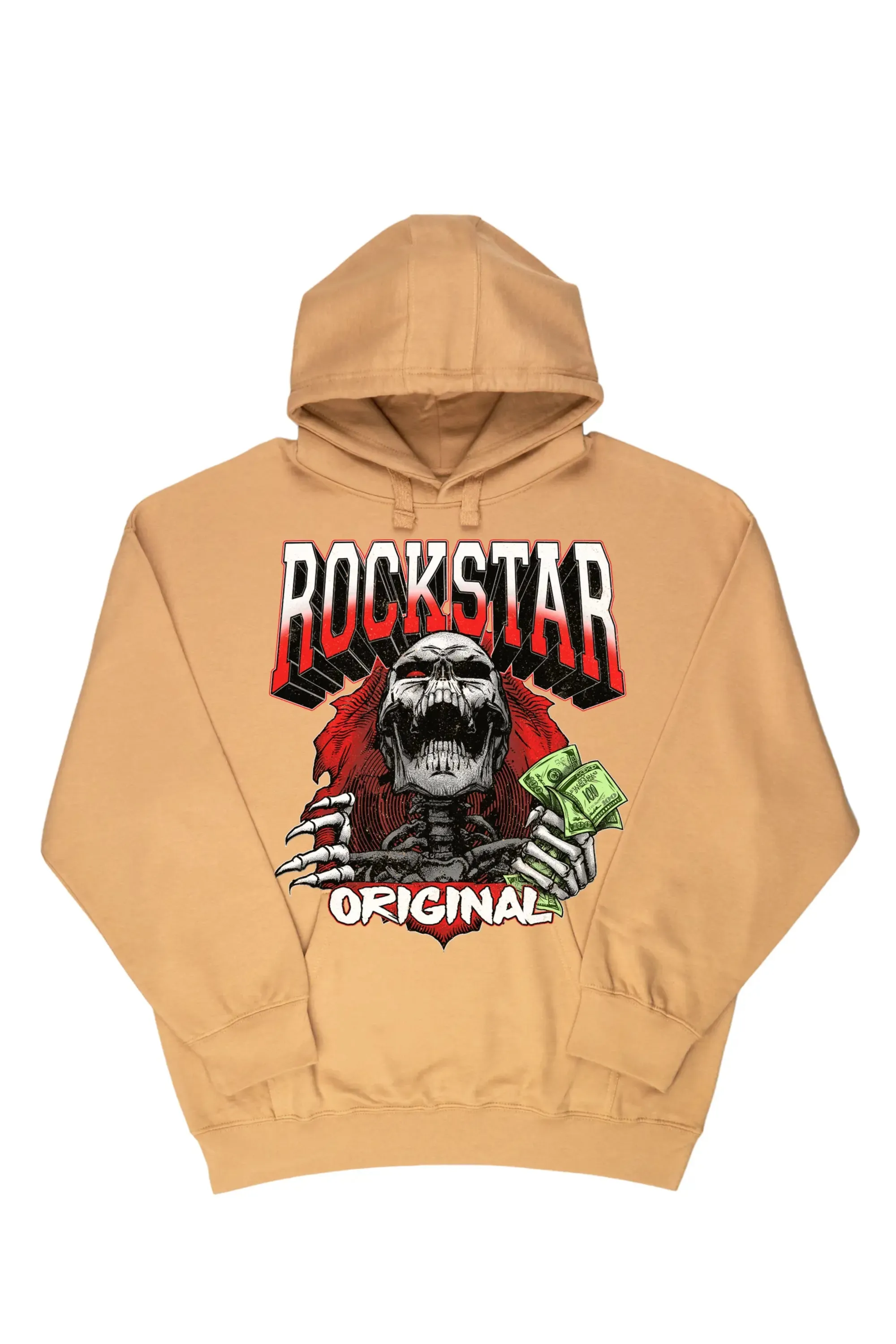 Zytron Beige Graphic Hoodie sold by Rockstar Original product image thumbnail 2