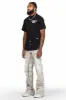 Taimo Grey Baggy Cargo Stacked Jean sold by Rockstar Original