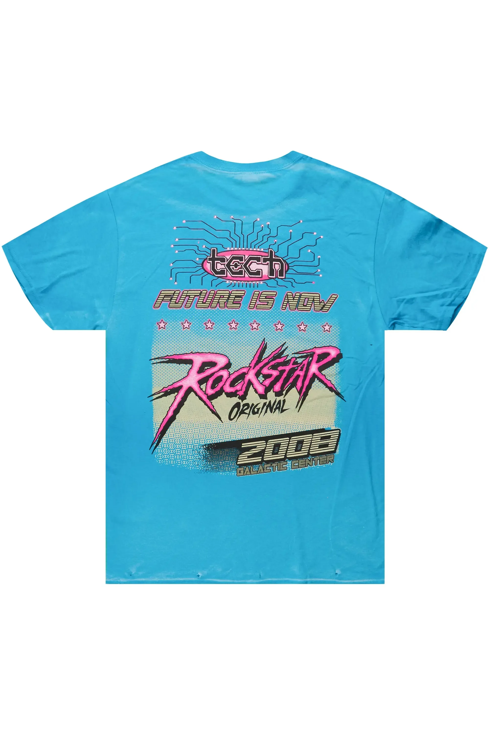 Race Teal Graphic T-Shirt sold by Rockstar Original product image thumbnail 3