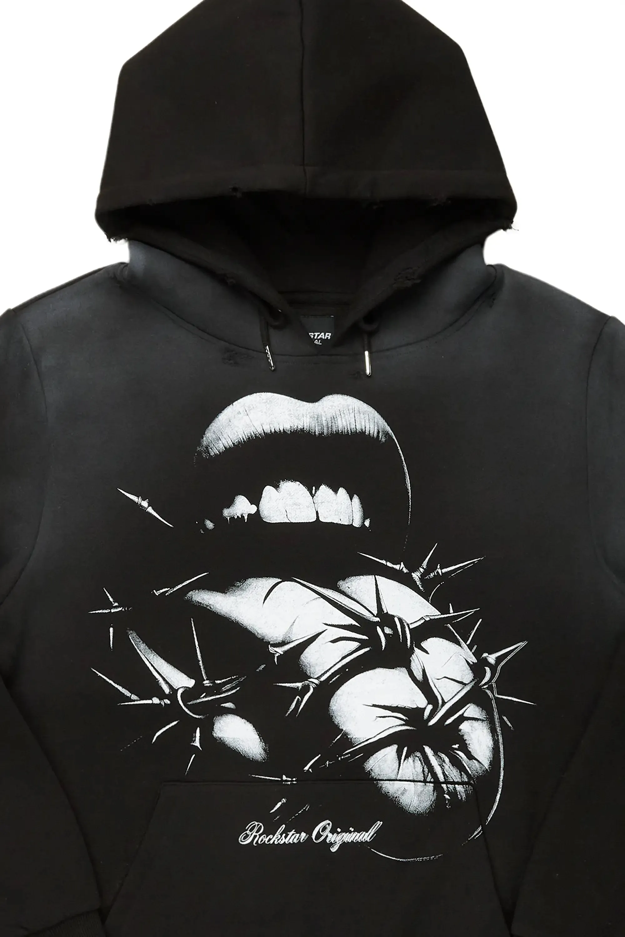 Schmear Black Graphic Hoodie sold by Rockstar Original product image thumbnail 5