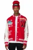 Izumi Red Varsity Jacket sold by Rockstar Original