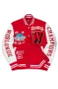 Izumi Red Varsity Jacket sold by Rockstar Original