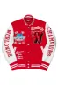 Izumi Red Varsity Jacket sold by Rockstar Original