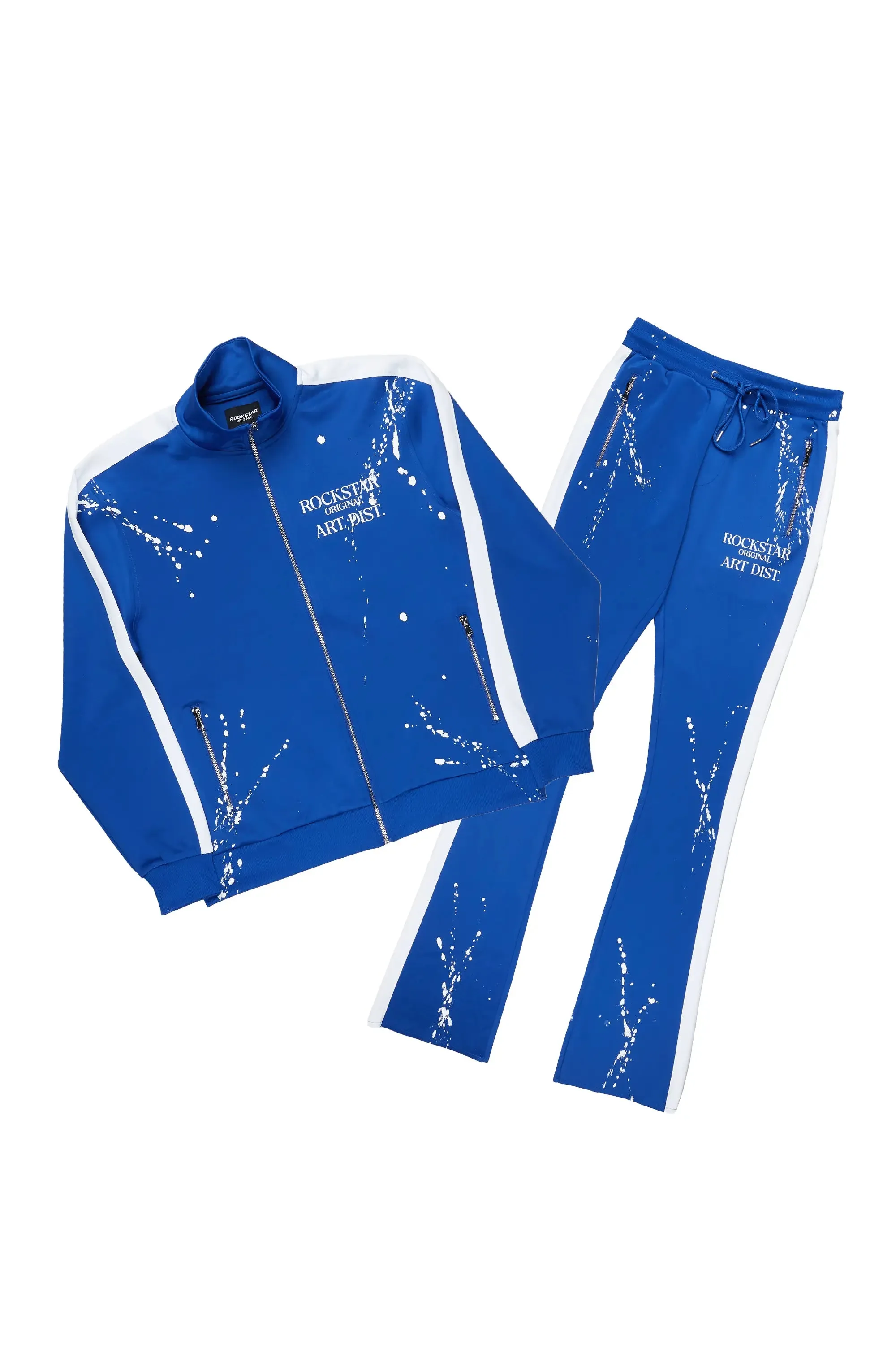 Albion Royal Blue Tricot Stacked Track Set sold by Rockstar Original product image thumbnail 2