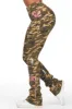 Daishia Camo Painted Super Stacked Jean sold by Rockstar Original