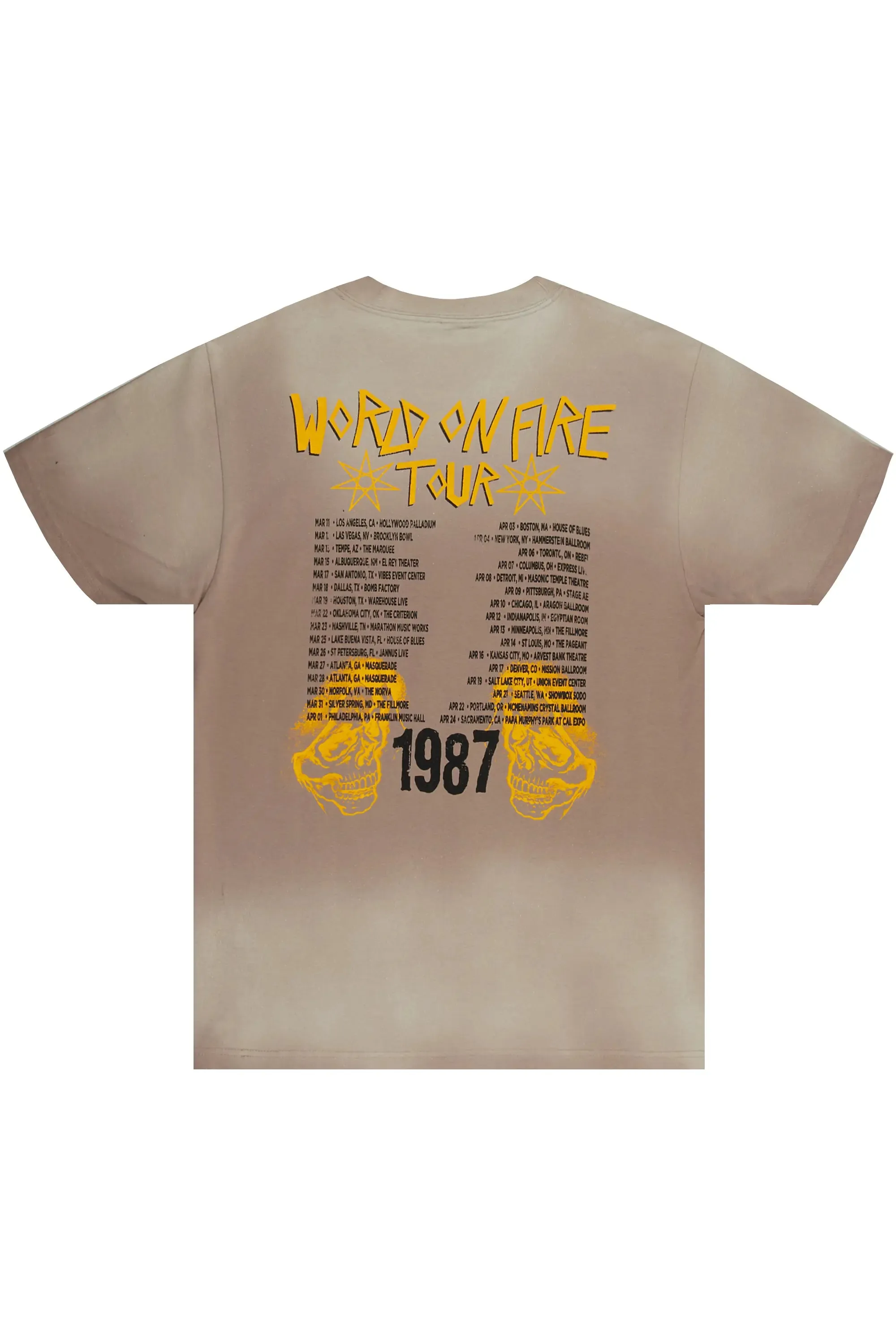 Barrett Printed T-Shirt-Beige sold by Rockstar Original product image thumbnail 3