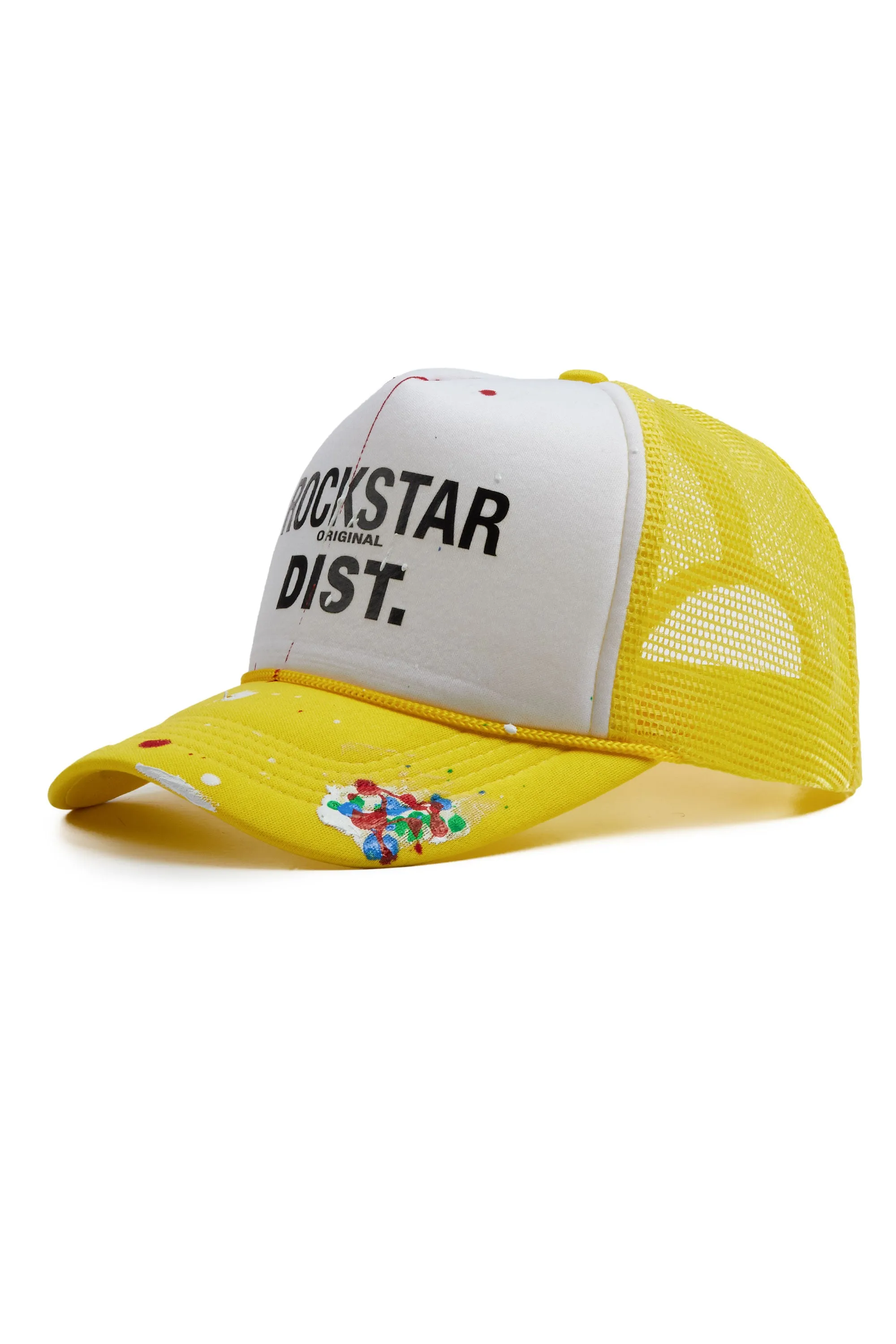 Neptune Yellow/White Trucker Hat sold by Rockstar Original product image thumbnail 2