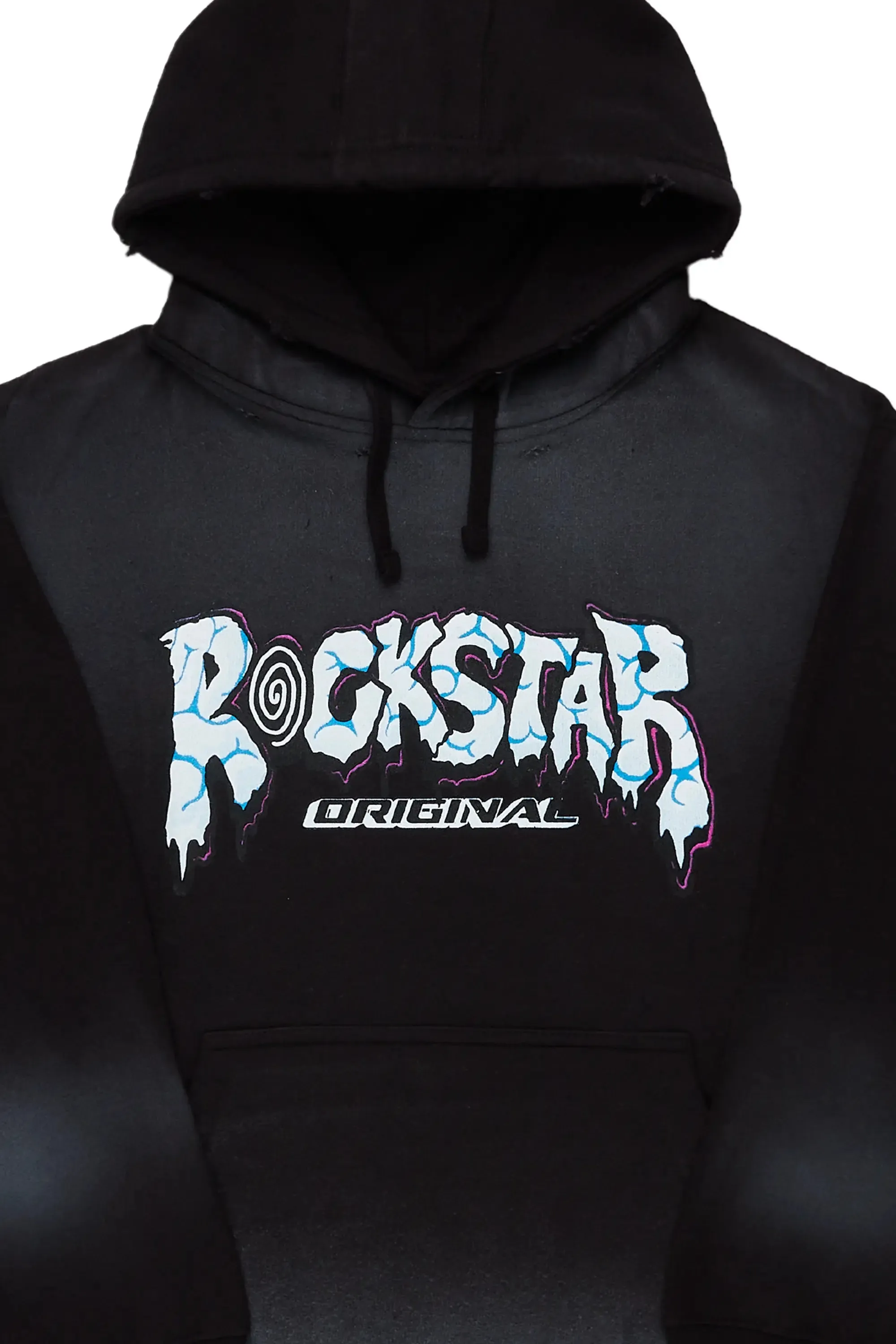 Robot Black Oversized Hoodie sold by Rockstar Original product image thumbnail 3