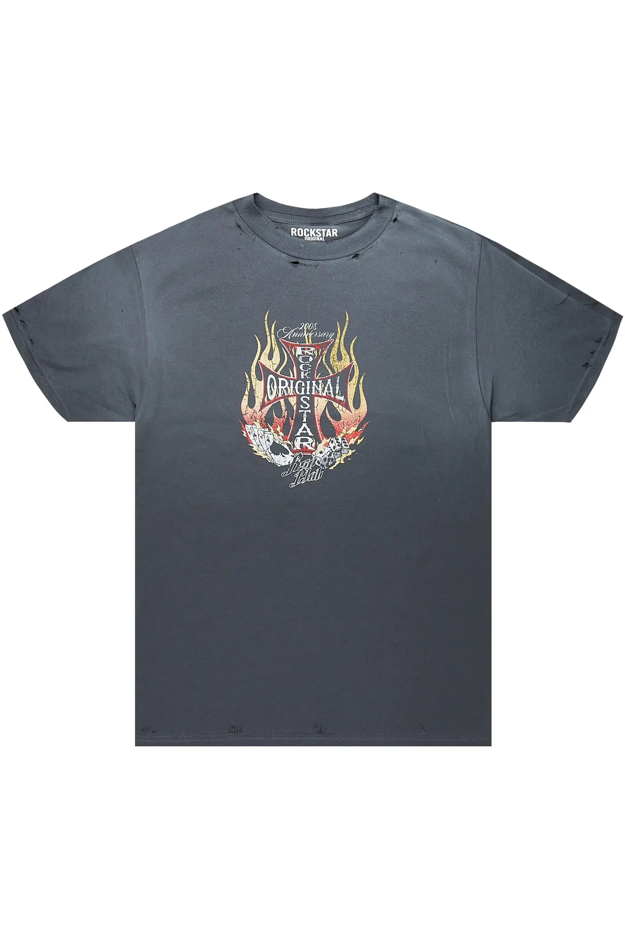 Mica Charcoal Oversized T-Shirt sold by Rockstar Original product image thumbnail 5