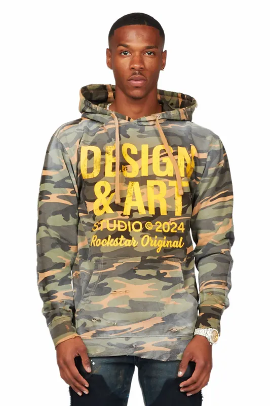 Zack Green Camo Graphic Hoodie sold by Rockstar Original