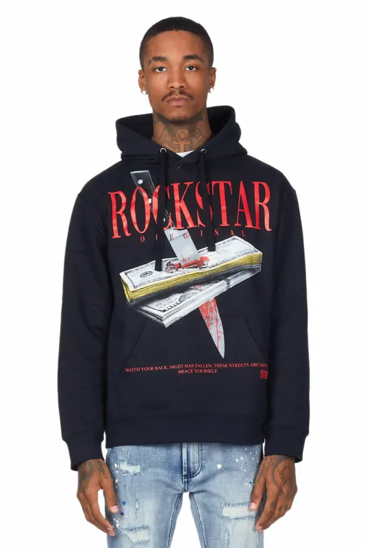 Dayte Nite Black Graphic Hoodie sold by Rockstar Original