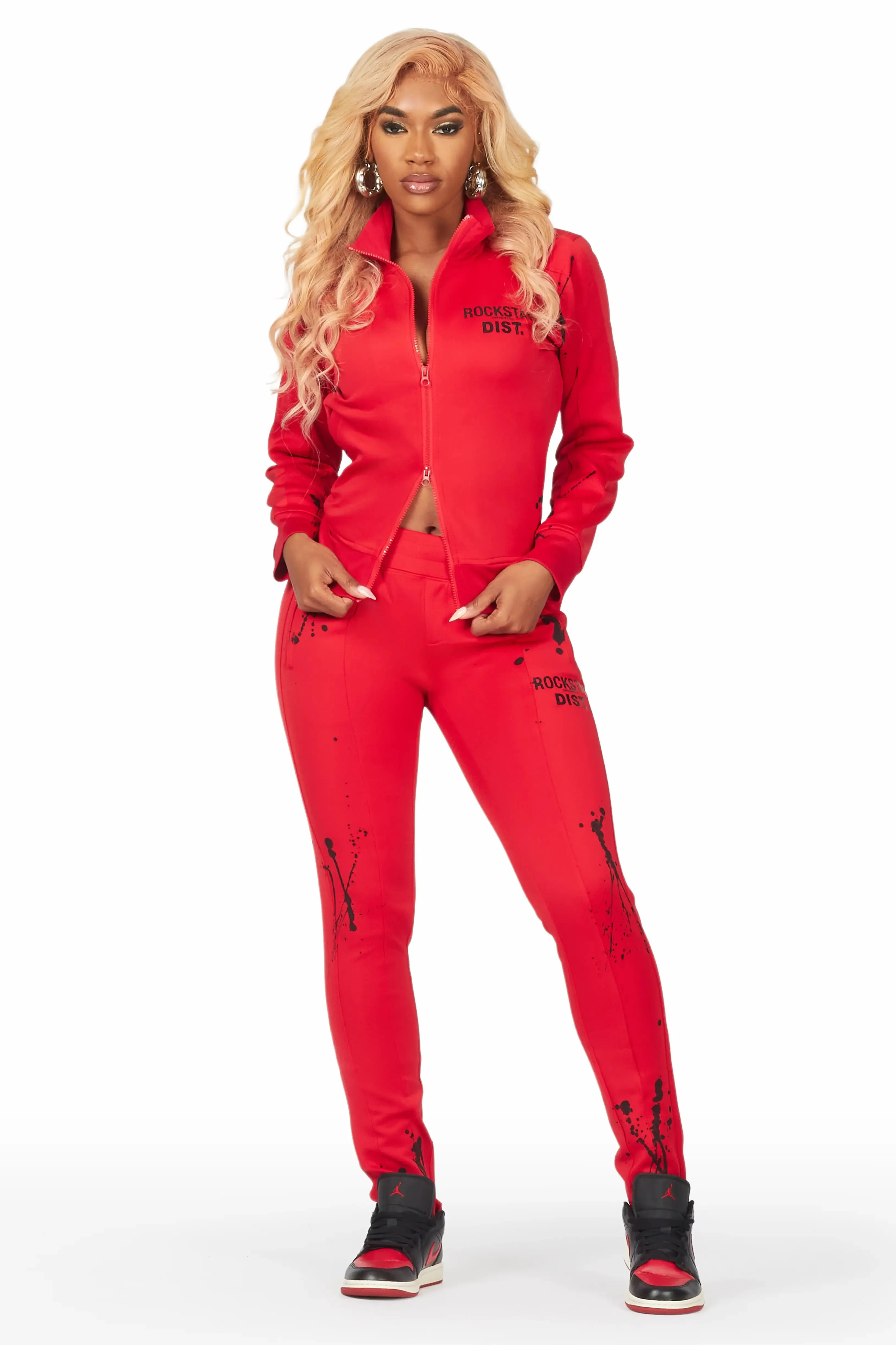 Arelia Red Drippy Trackset sold by Rockstar Original product image thumbnail 2