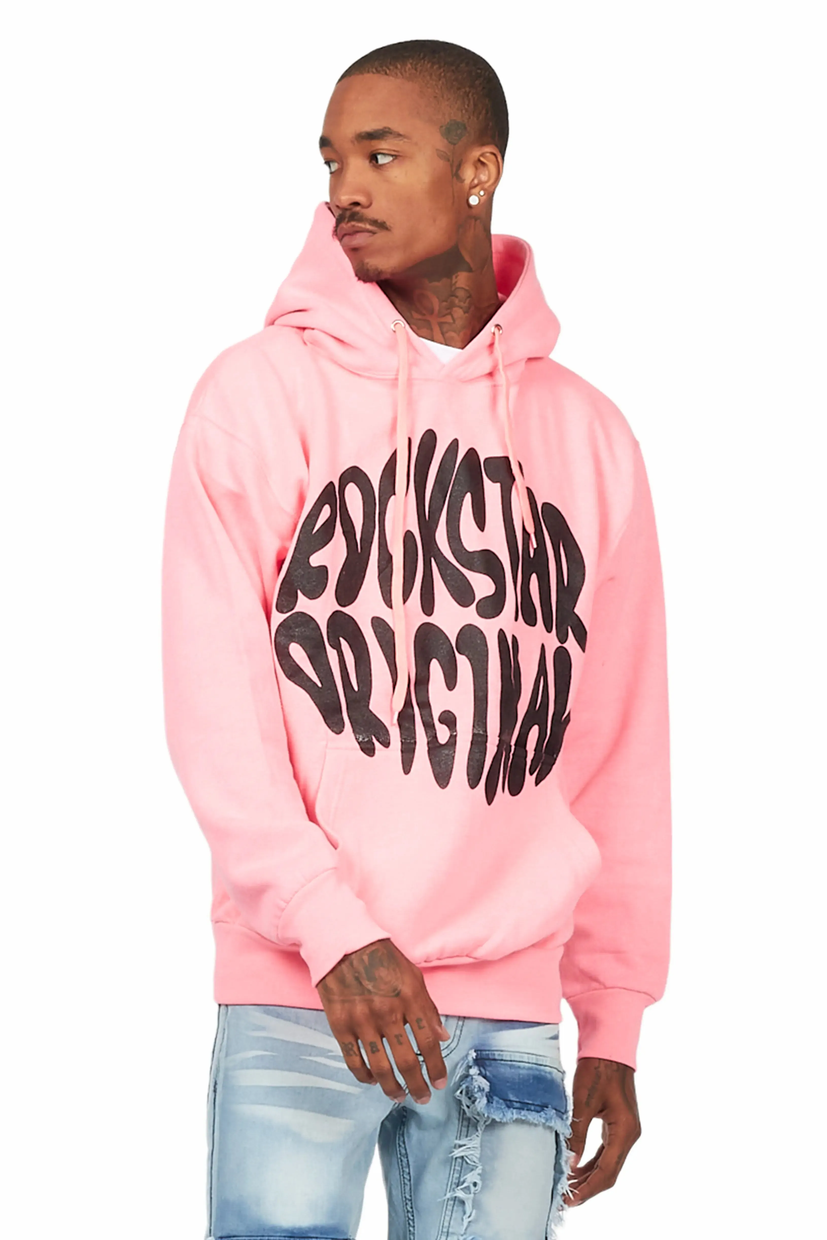 Thierry Fuchsia Graphic Hoodie sold by Rockstar Original product image thumbnail 4